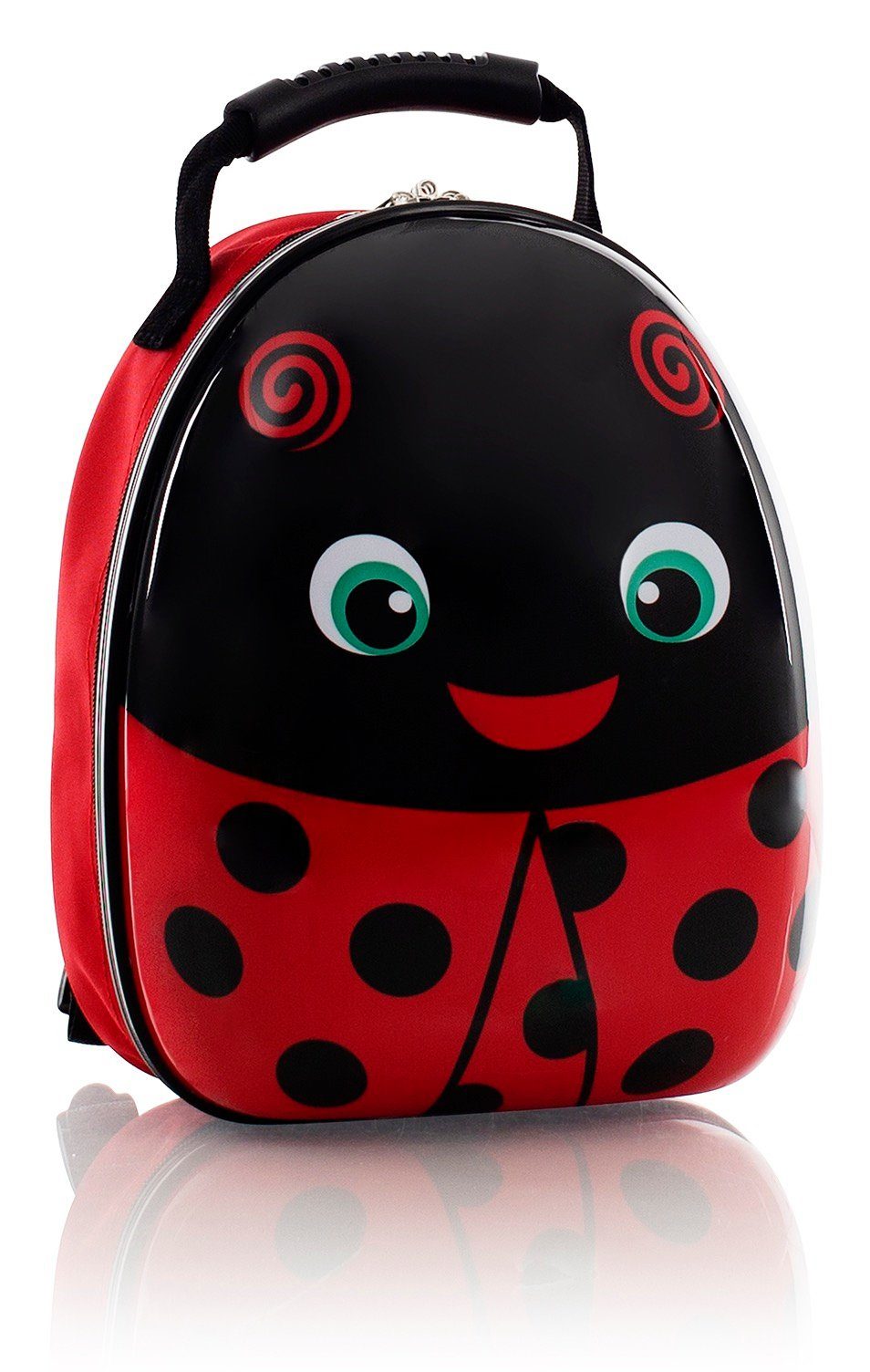 Heys Kofferset Super Tots, 46 cm, Lieveheersbeestje Heys x Joachim Llambi kindertrolley kinder reisbagage (set, 2-delig, Kinderkoffer en rugzak)