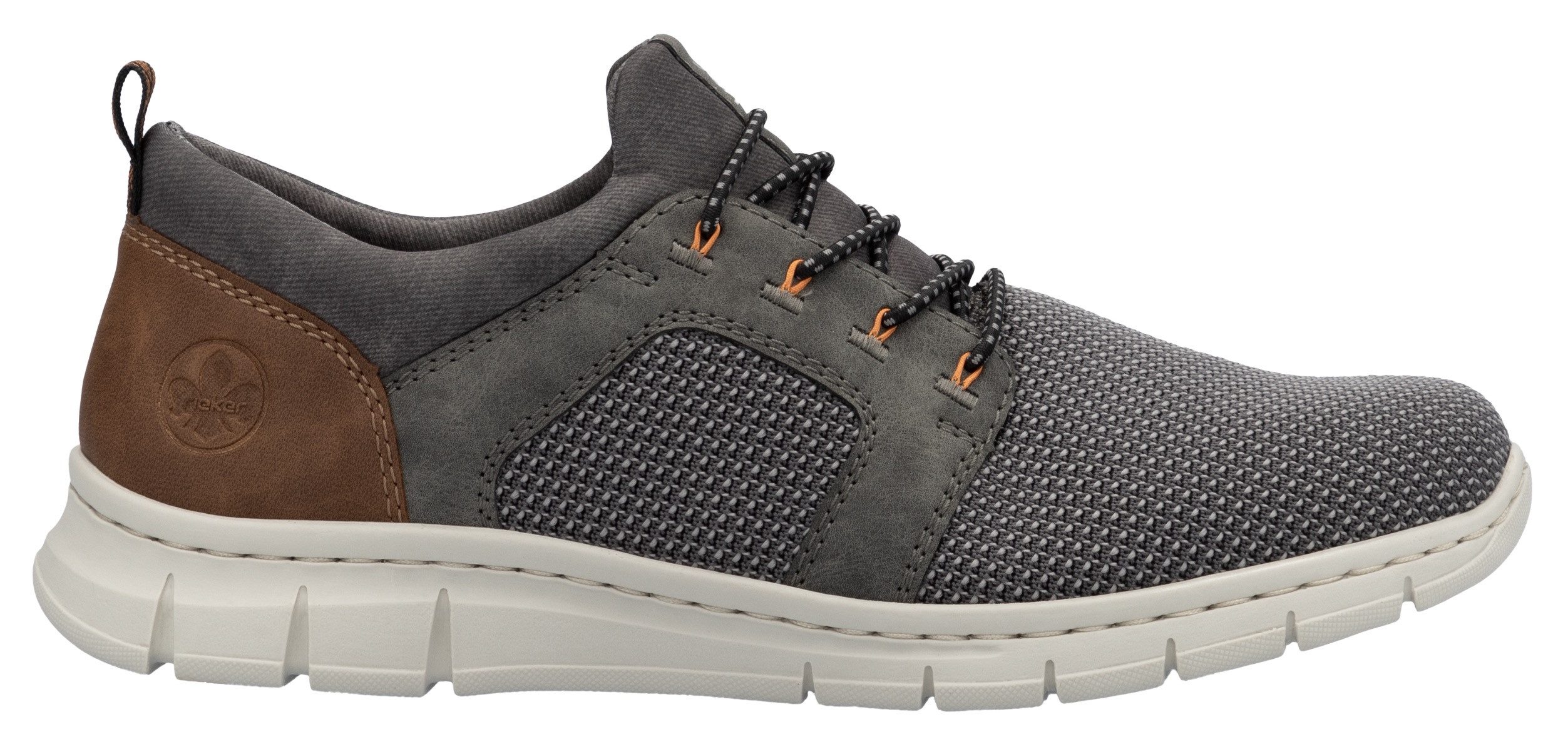 Rieker Slip-on sneakers , instapschoen, lage schoen, vrijetijdsschoen met elastiek, om in te stappen