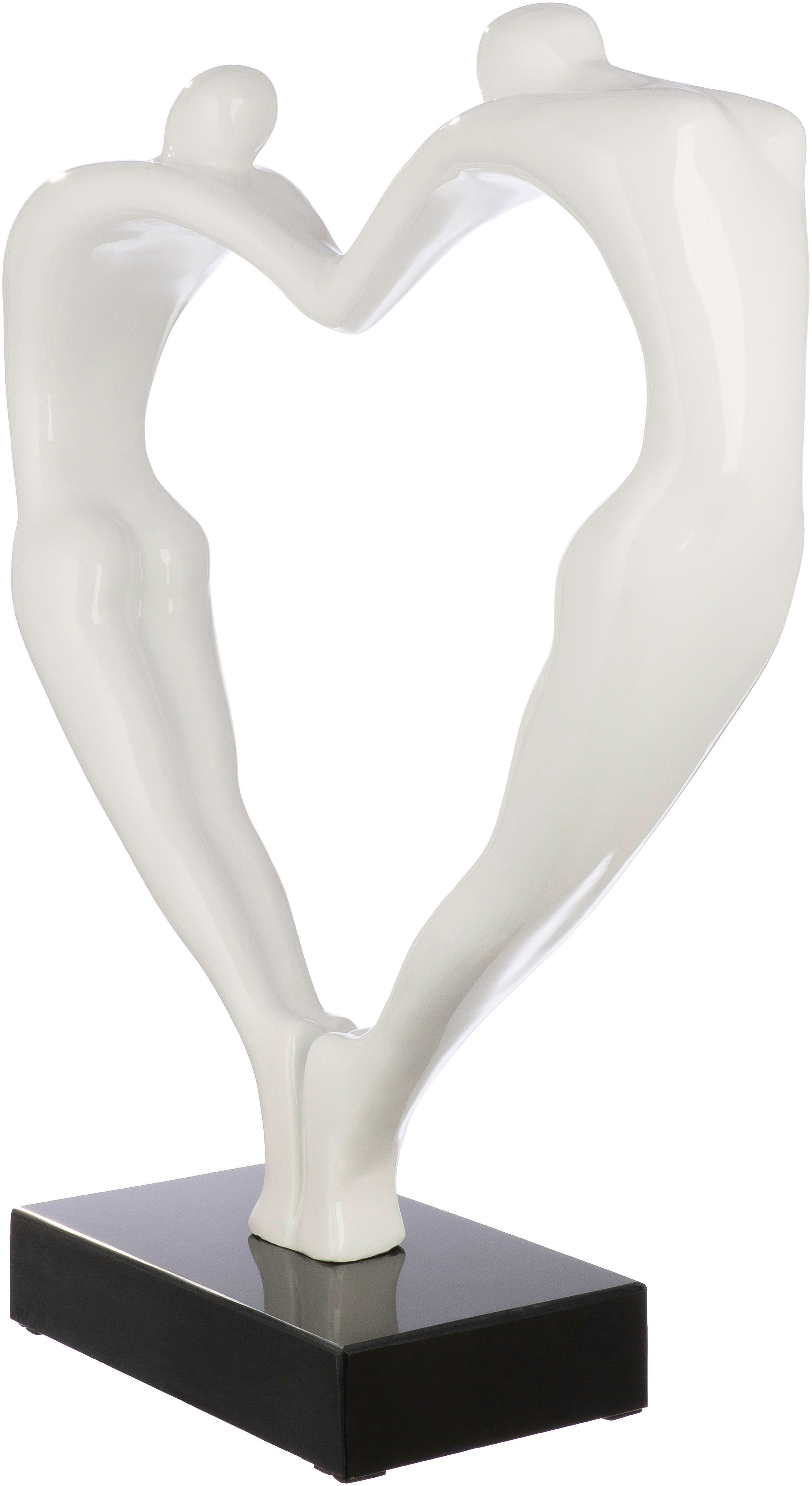 Casablanca by Gilde Decoratief figuur Sculptuur Hartpaar (1 stuk)