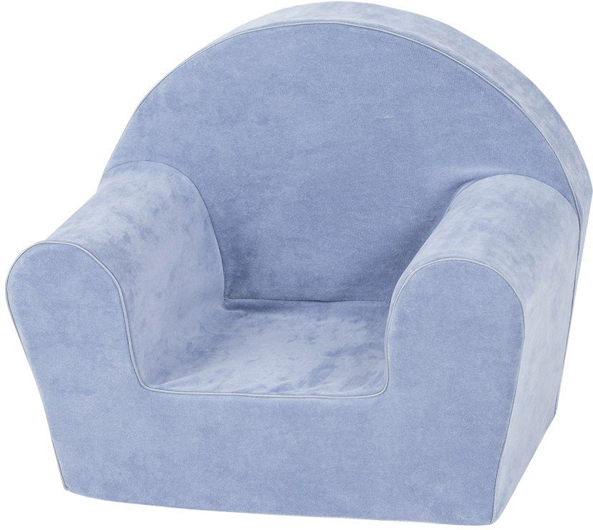 Knorrtoys® Fauteuil Soft blue voor kinderen, made in europe