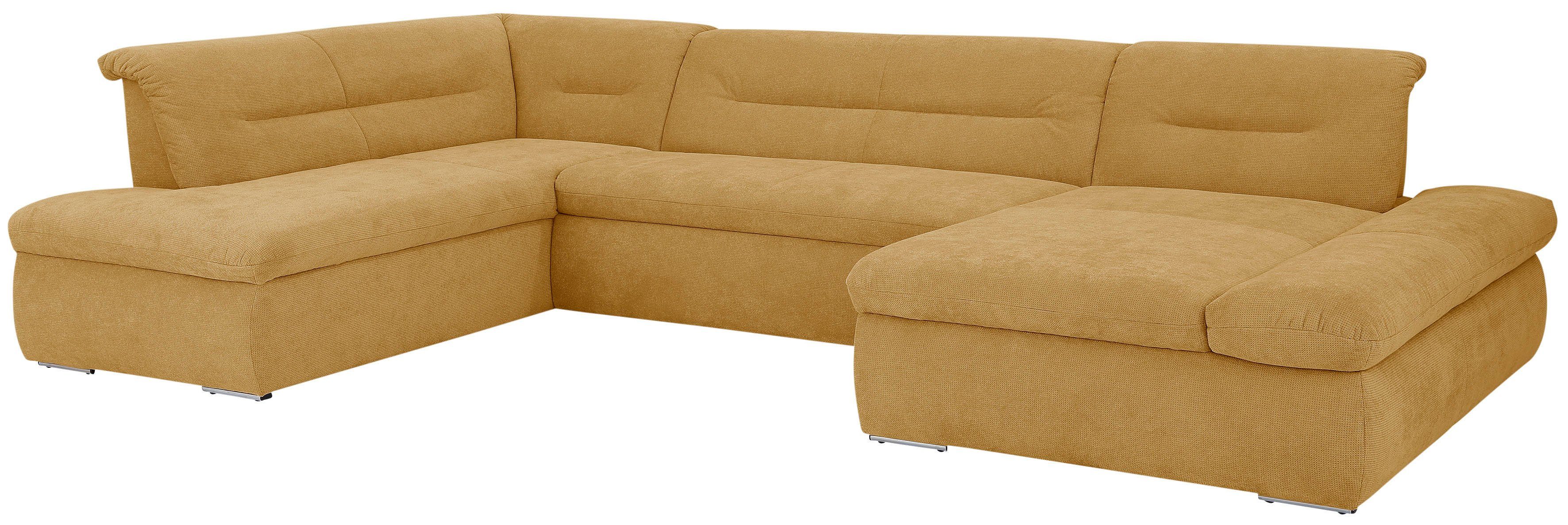 INOSIGN Zithoek Avesa U-vorm Naar keuze met verstelbare armleuningen en slaapfunctie, bxdxh: 355x216x80cm