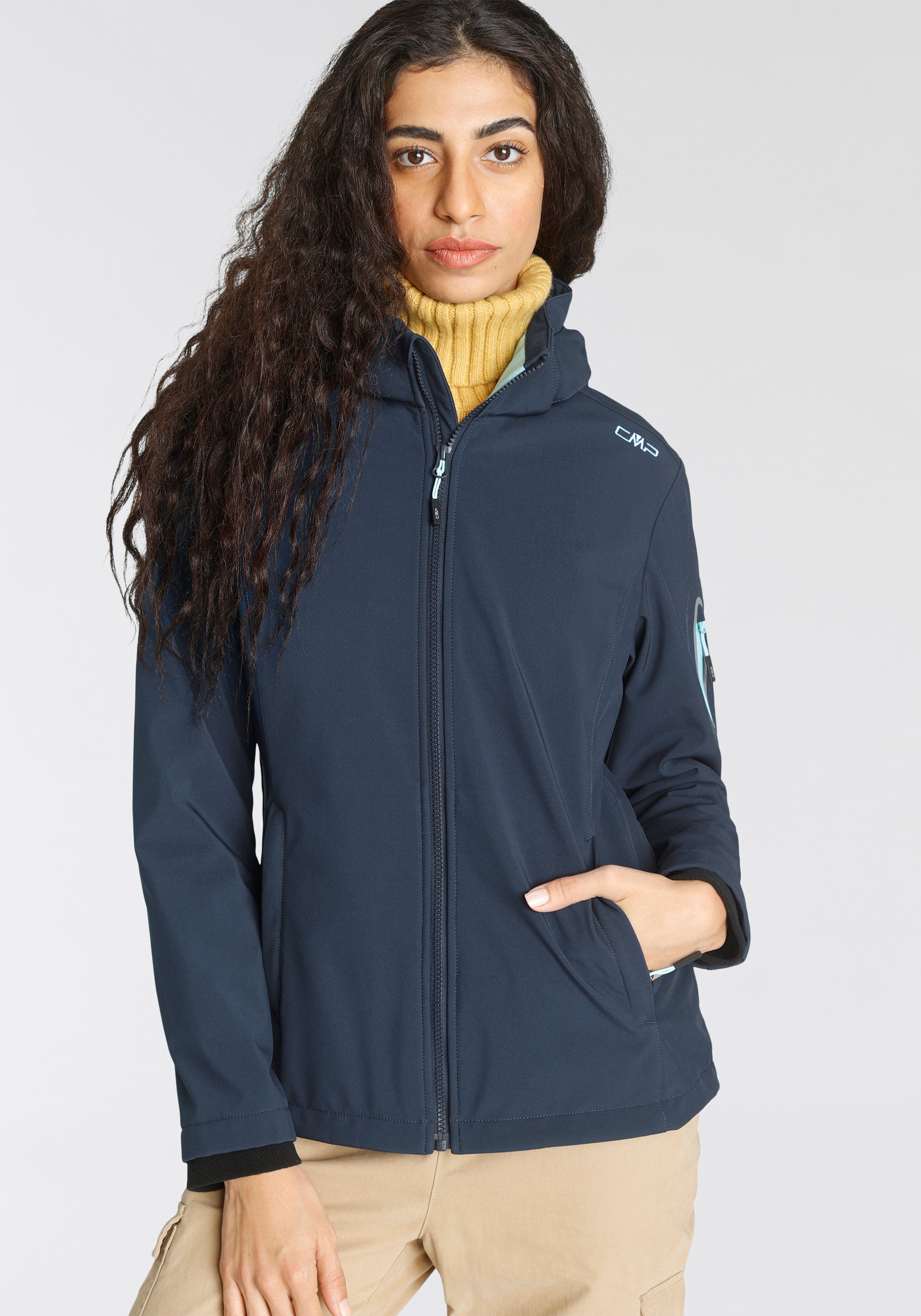 CMP Softshell-jack Winddicht & waterafstotend & ademend