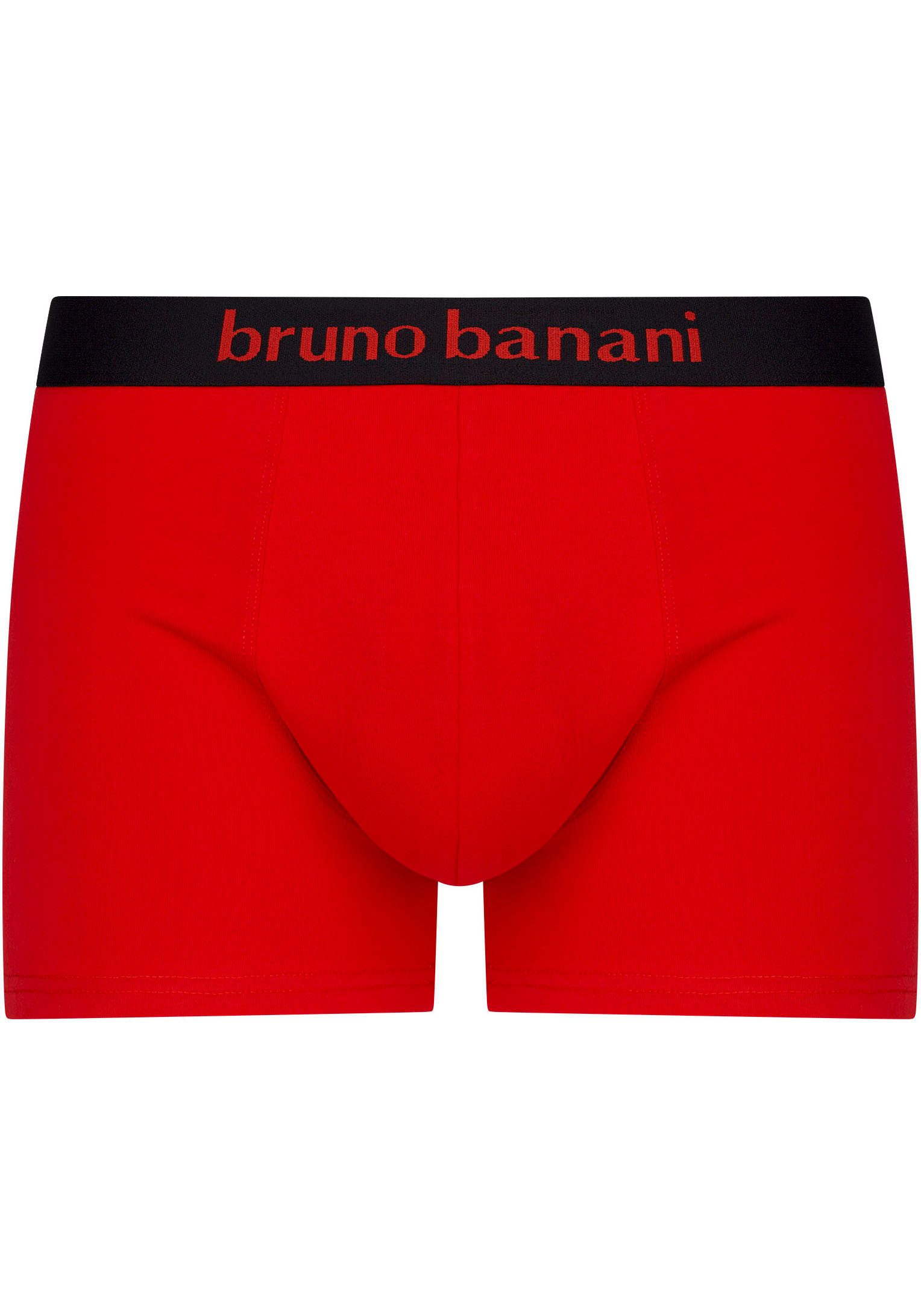 Bruno Banani Boxershort met contrasterend logo-tailleband (2 stuks Set van 2)