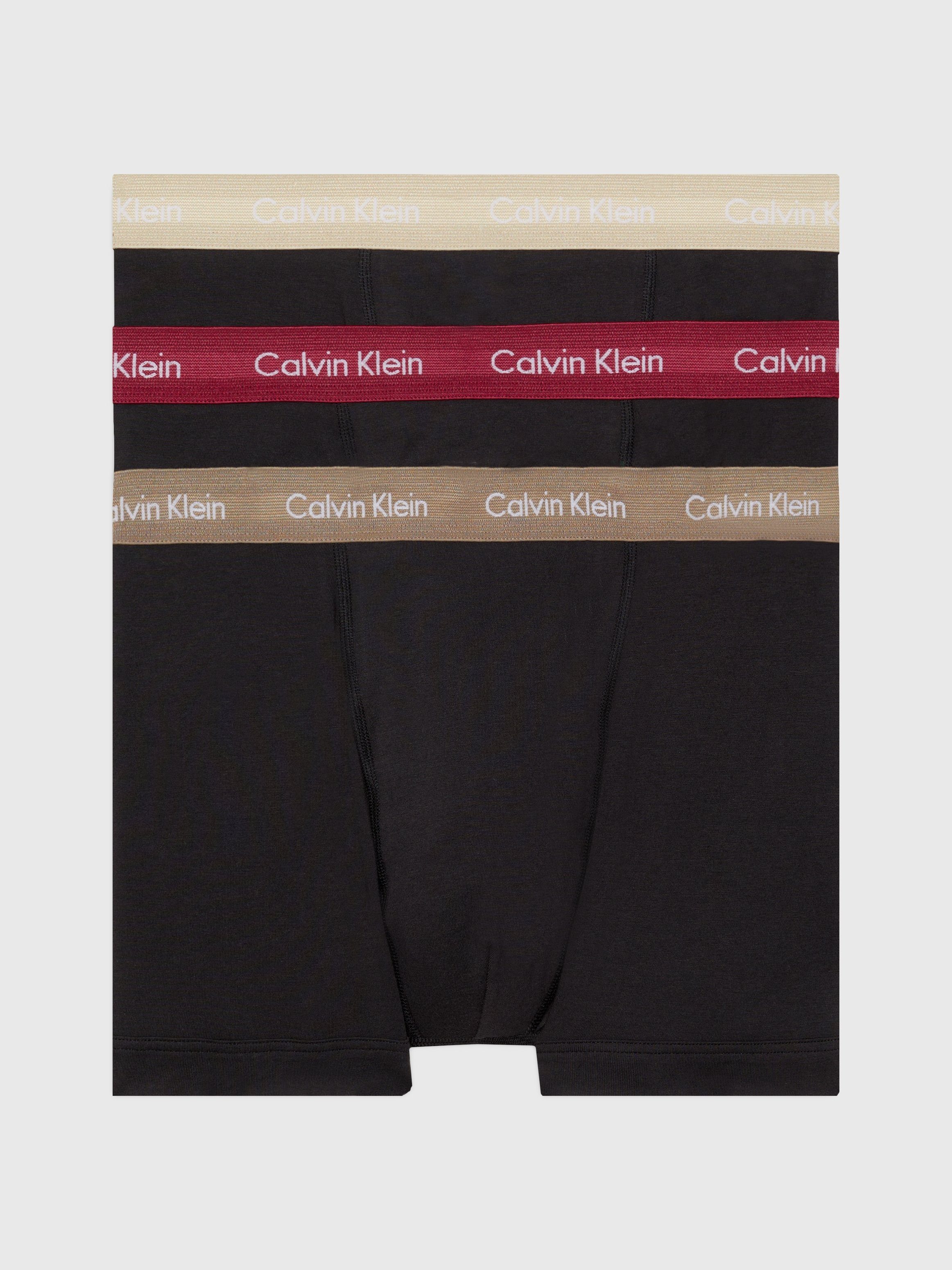 Calvin Klein Trunk 3PK met elastische logo-band (3 stuks)