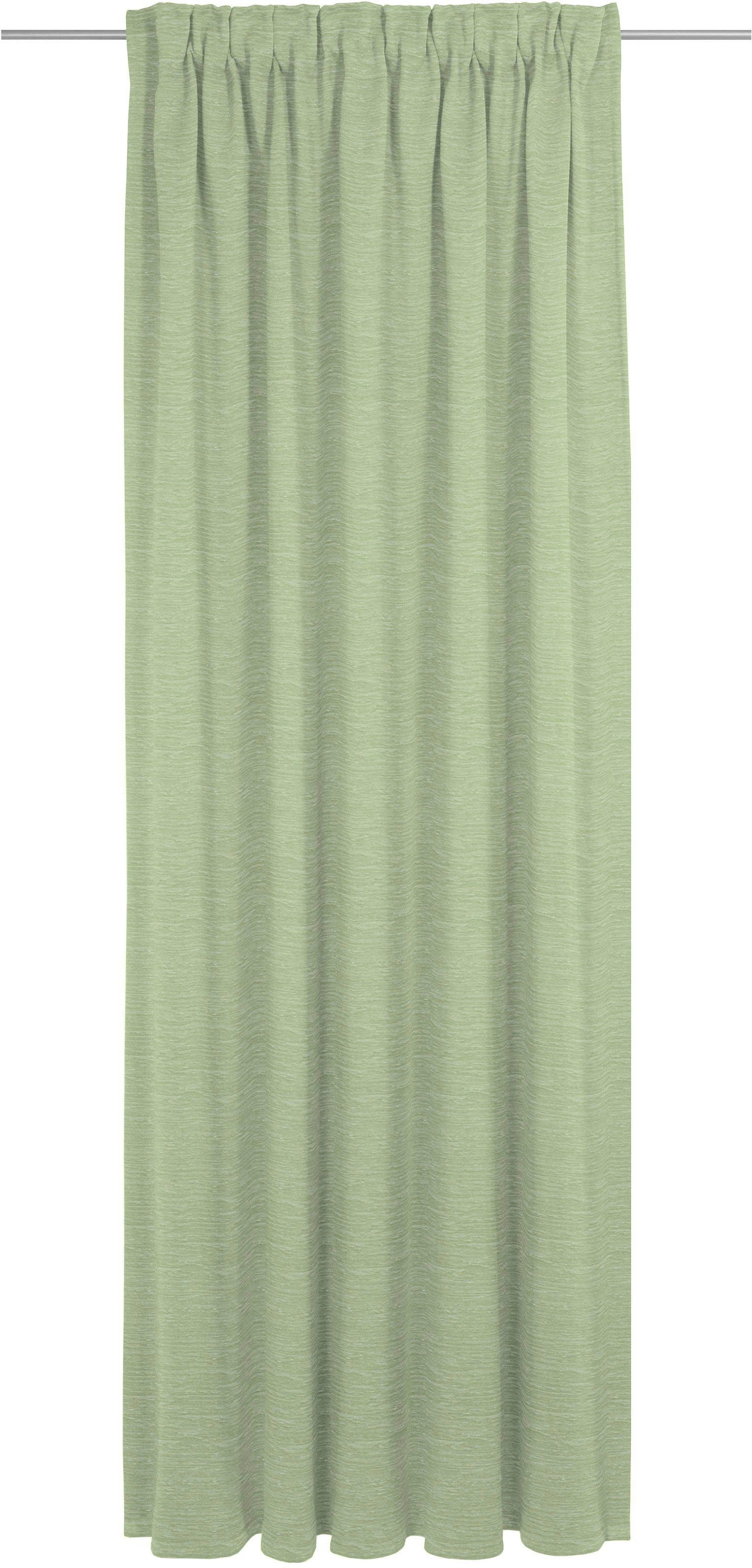 Wirth Gordijn Trondheim B (1 stuk) kant & klaar gordijnen maat 132 cm x 155 cm groen