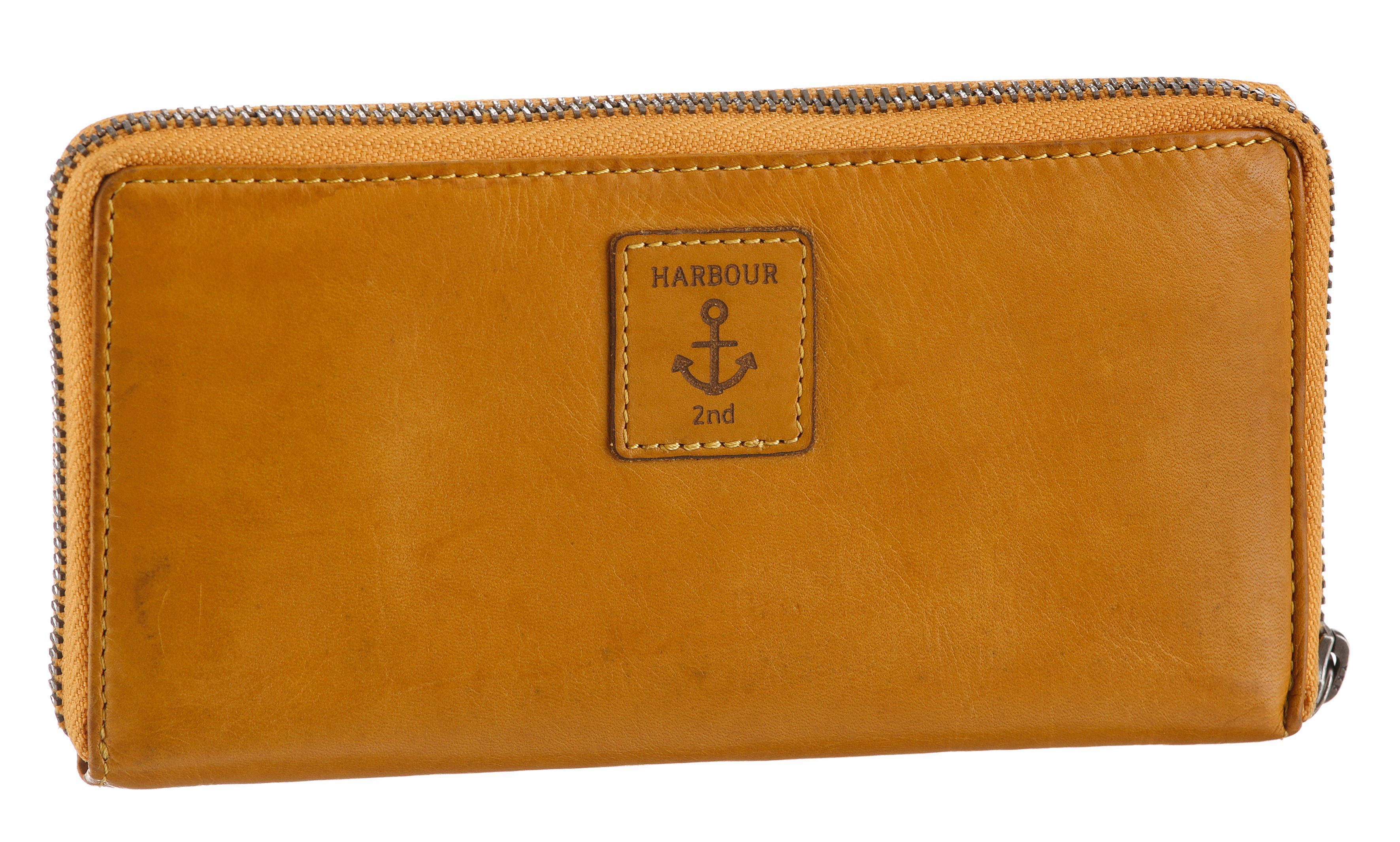 HARBOUR 2nd Portemonnee Atlantica van leer met mooi gestempeld logo