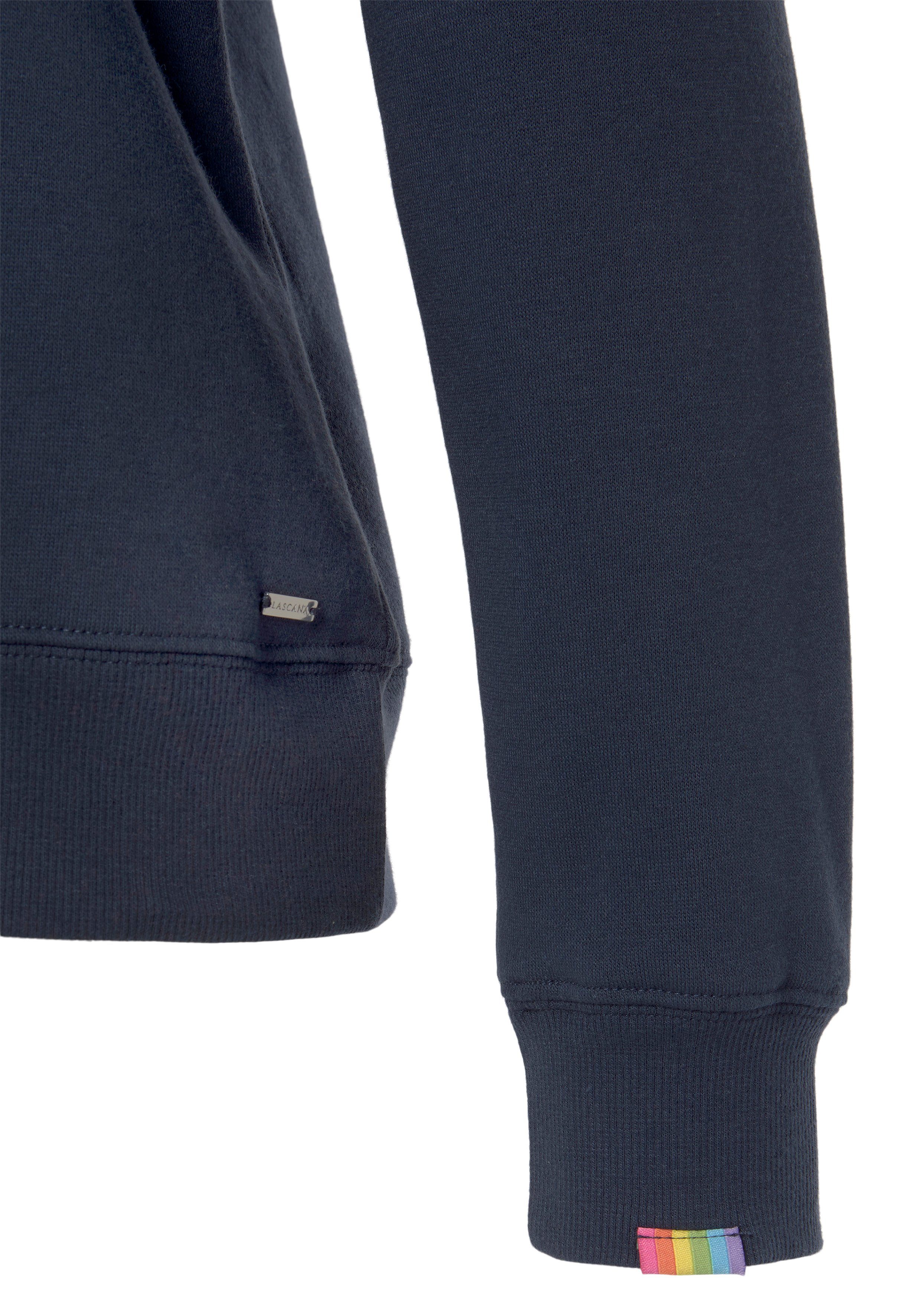 Lascana Hoodie Pride met pride-frontprint