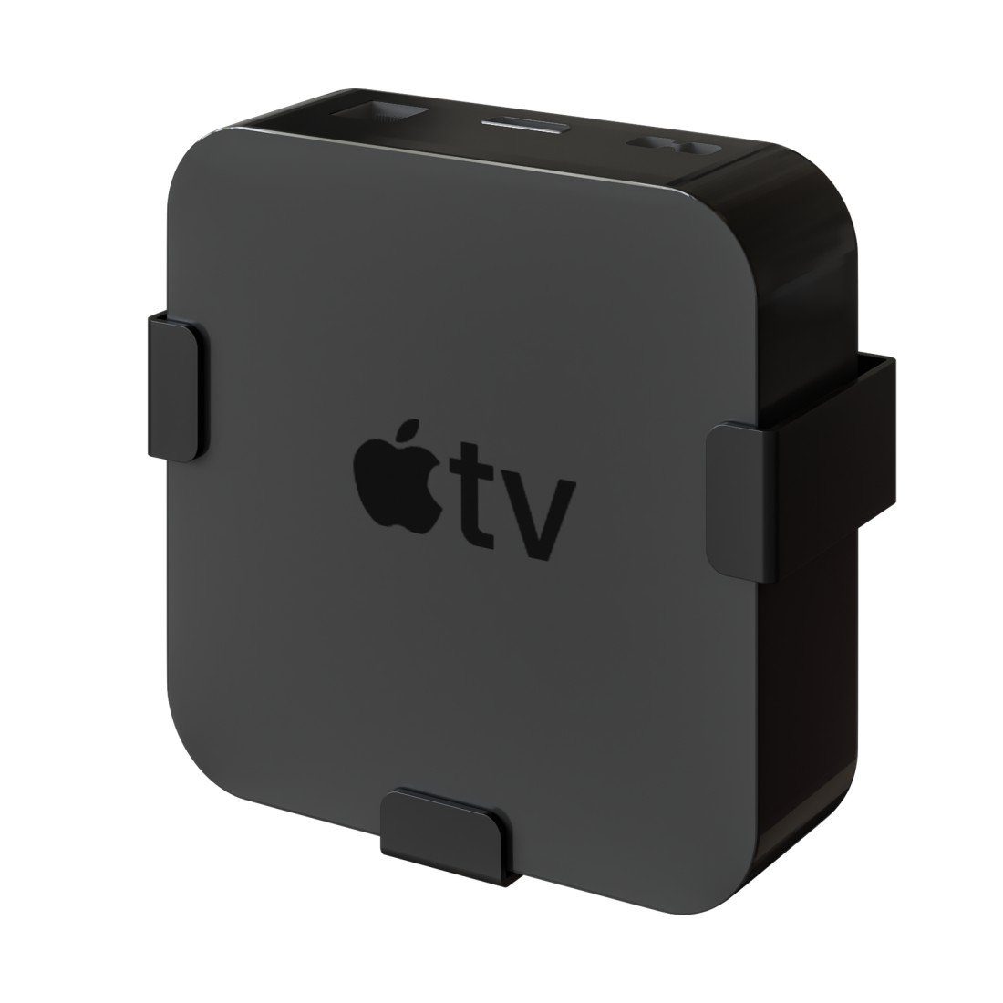 Hama Tv-wandhouder Wandbeugel voor Apple TV HD (4e gen.) Apple TV HD 4K (1./2./3. gen.)