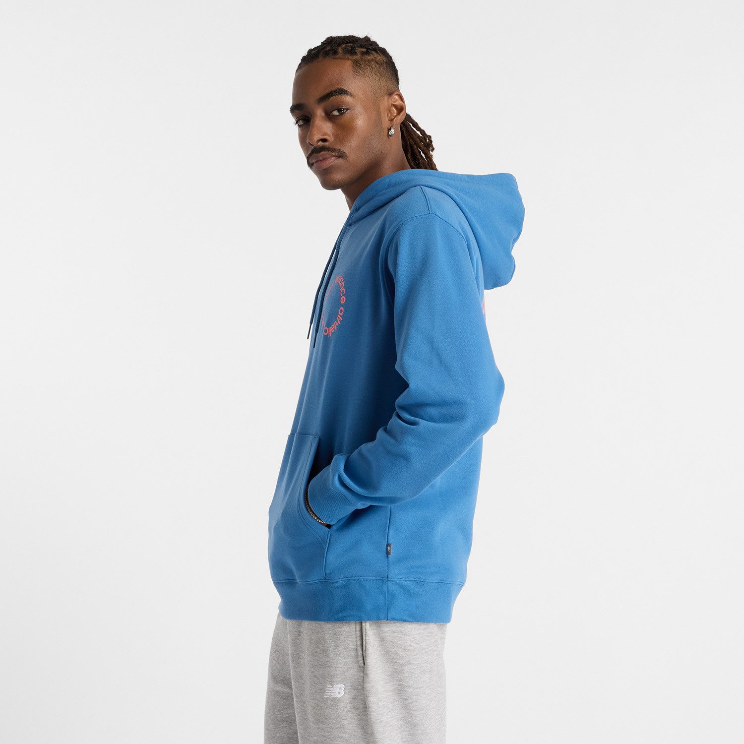 New Balance Hoodie Circularogo Hoodie TIMBERWOLF