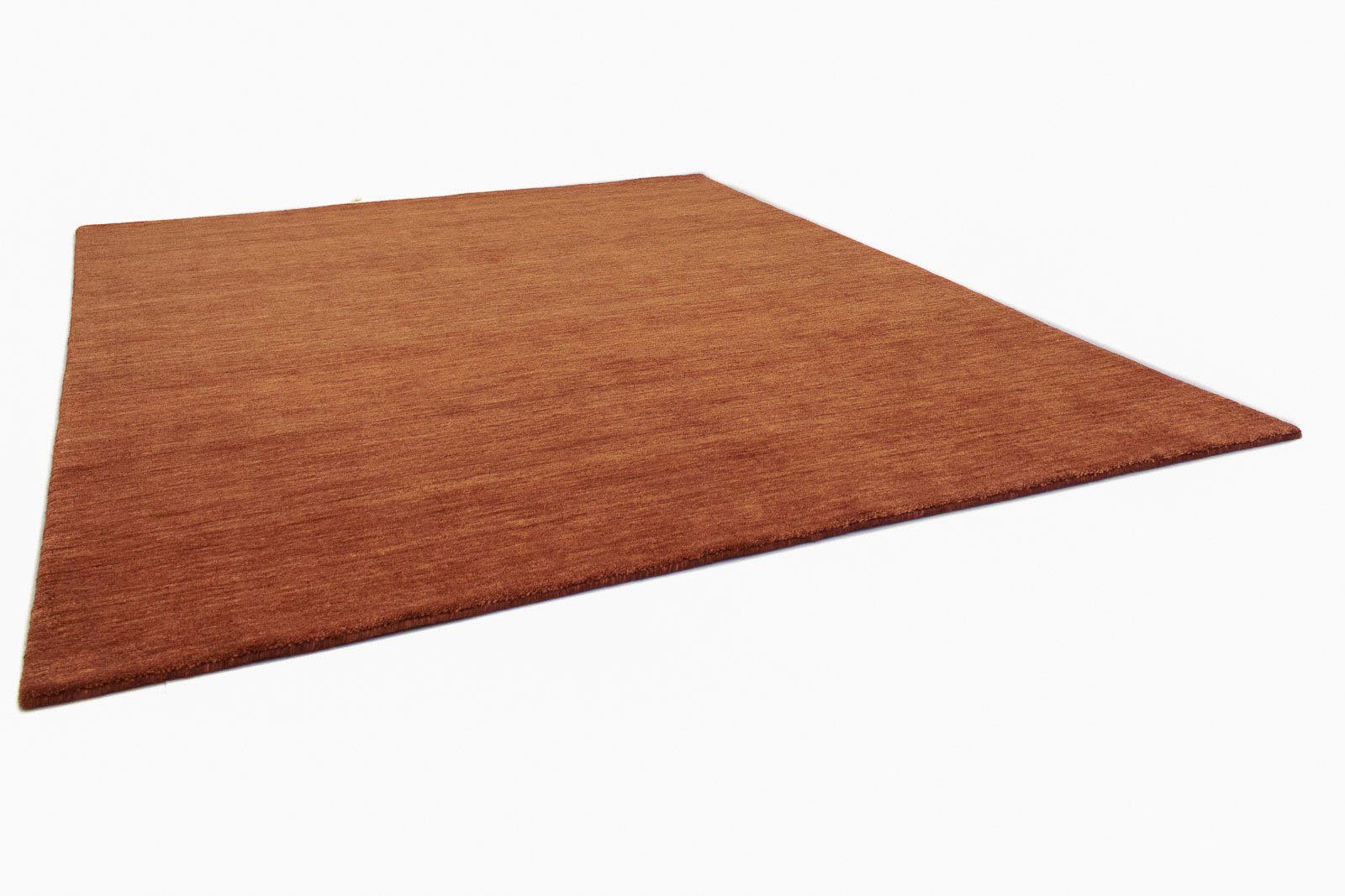 morgenland Wollen kleed Uni - Gabbeh tapijt - Softy Gabbeh look, uni kleuren, 100% wol, zeer zachte pool, woonkamer