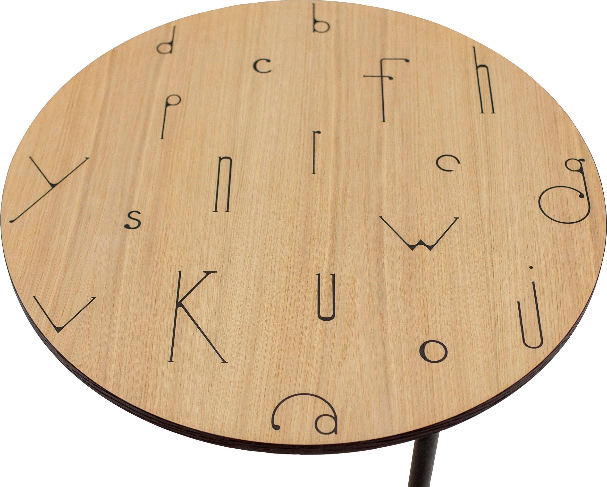 Woodman Salontafel Arty met bijzondere print