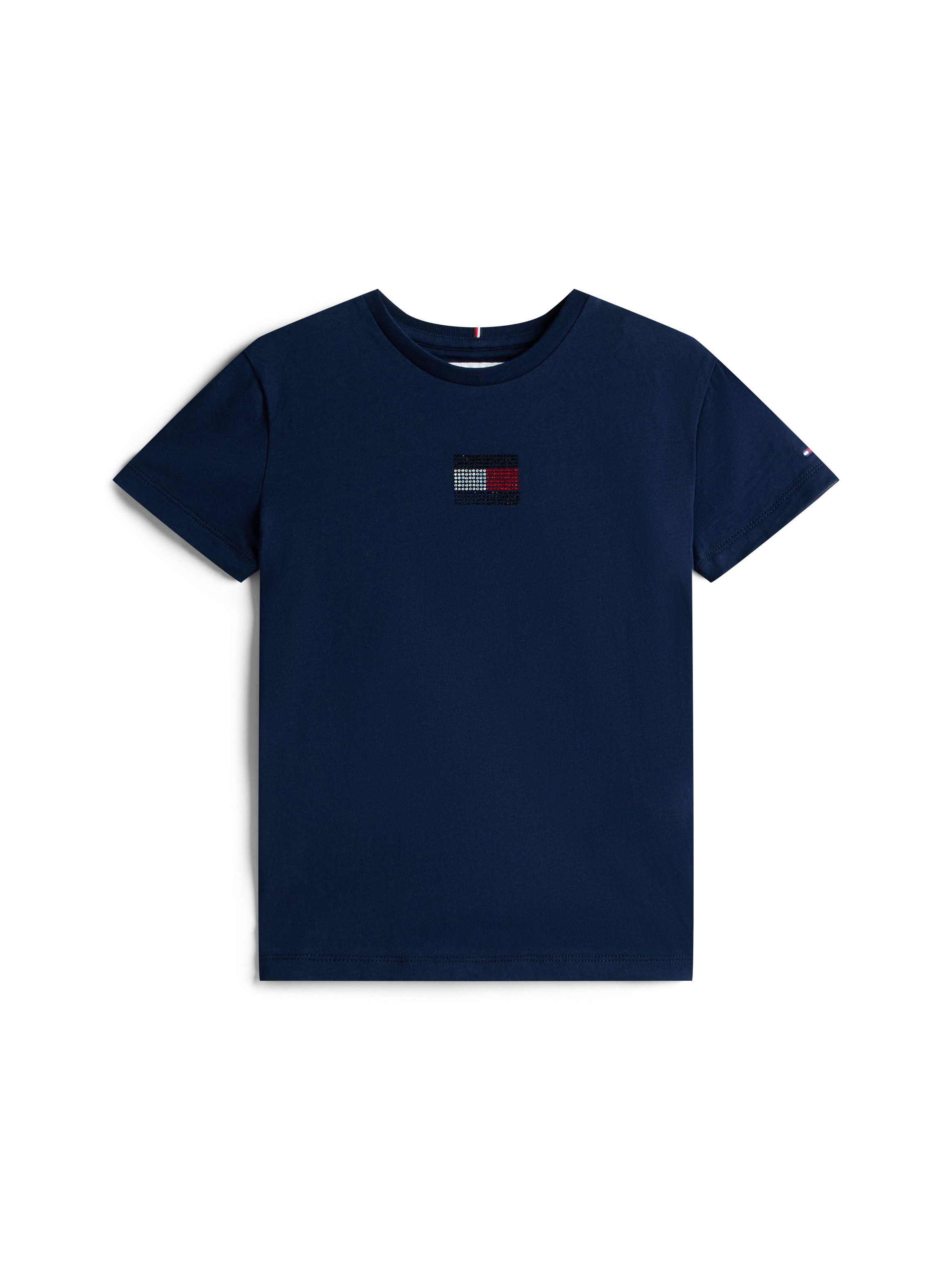 Tommy Hilfiger T-shirt RHINE STONE FLAG TEE S/S