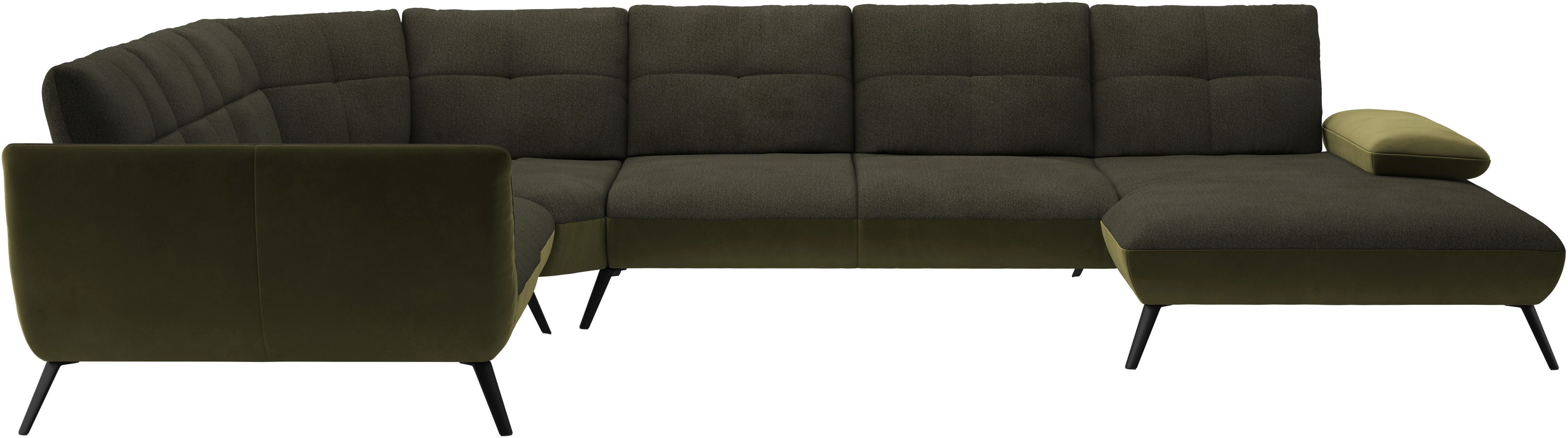 Places of Style Zithoek Mikado U-vorm incl. zitdiepteverstelling en armleuningverstelling