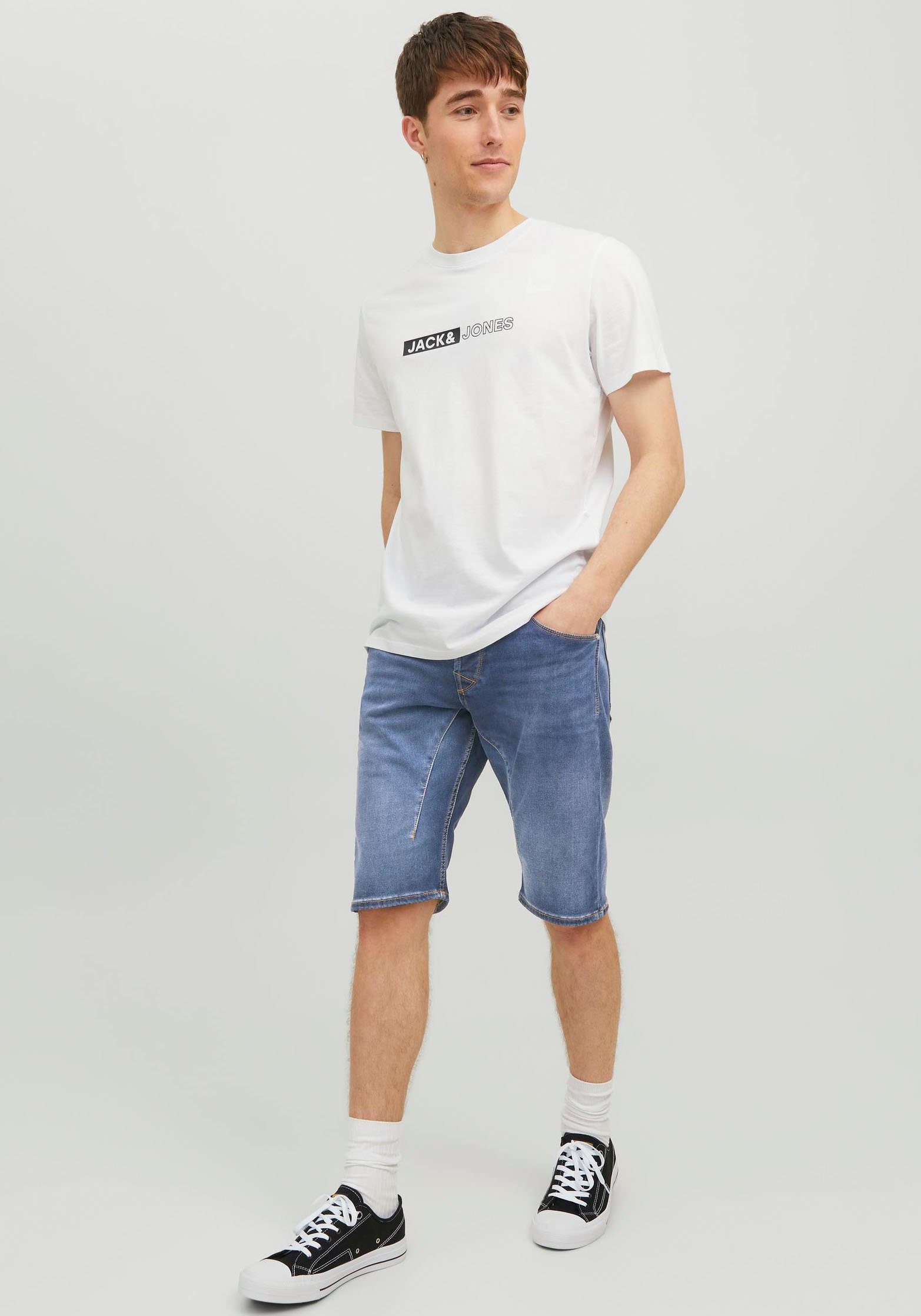 Jack & Jones Jeansshort JJISCALE JJLONG SHORTS GE 608 I.K SN