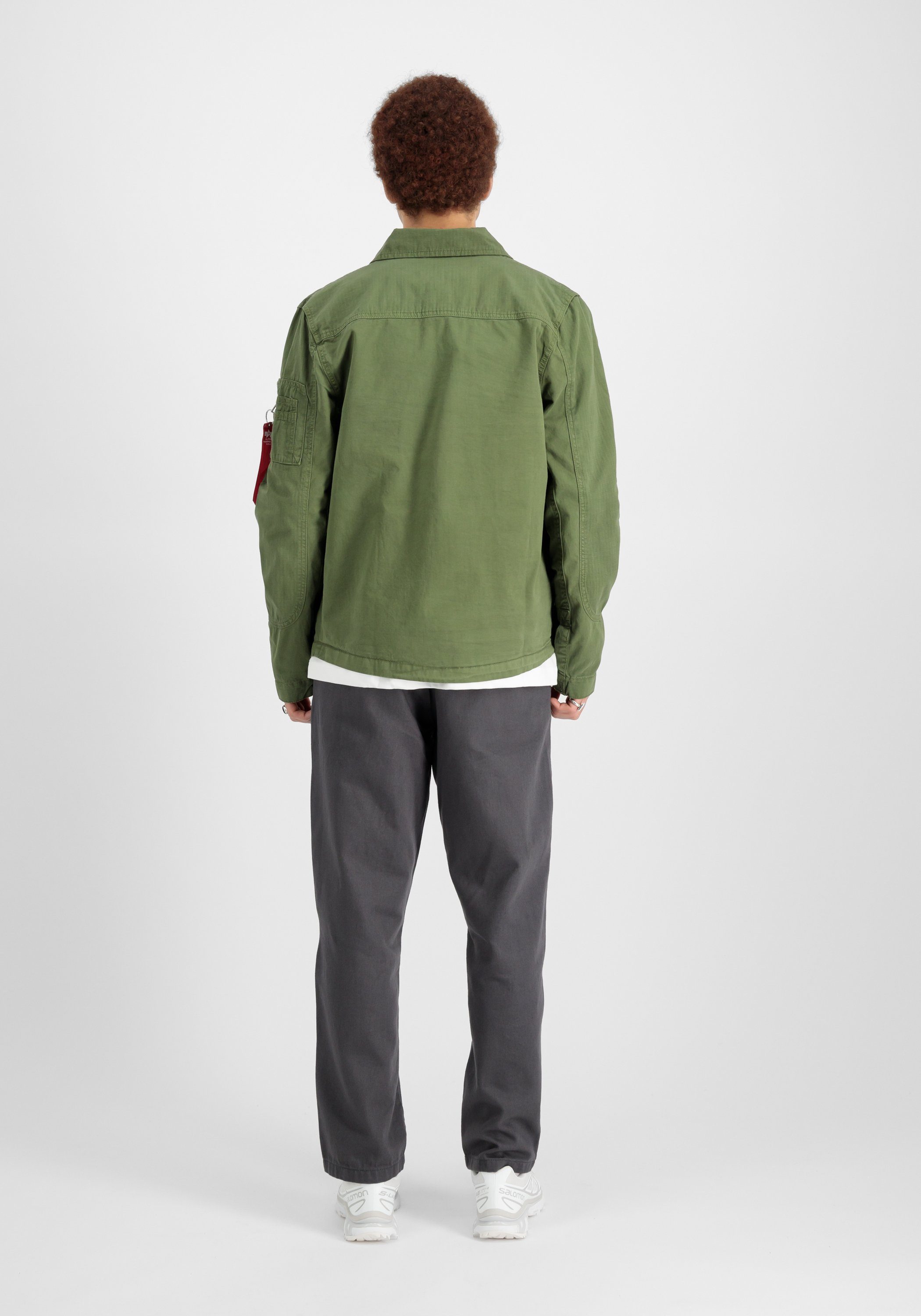 Alpha Industries Overhemdjasje ALPHA INDUSTRIES Men - Overshirts Color Block Overshirt