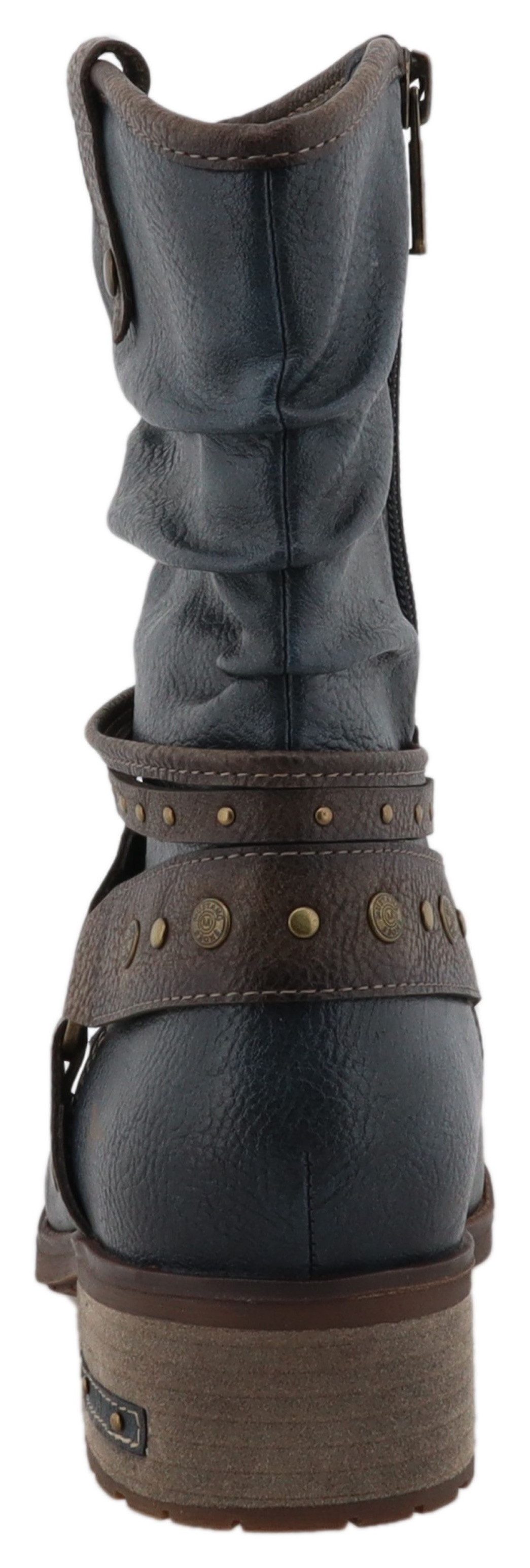 Mustang Shoes Winterlaarzen FABIENNE Enkellaarsje, westernboots met warme voering