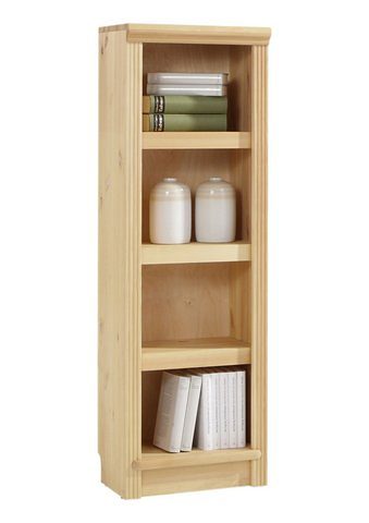 Home affaire Staand rek Soeren tussenschotjes van massief grenen, afm. (bxdxh): 40x29x126 cm rekken beige
