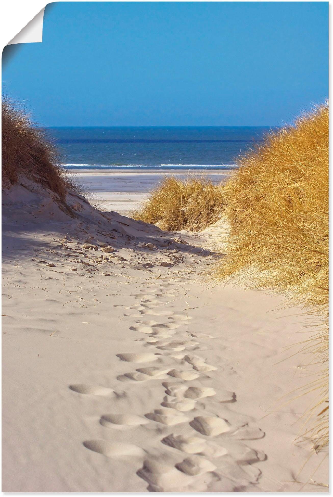 Artland Poster Weg naar het strand II