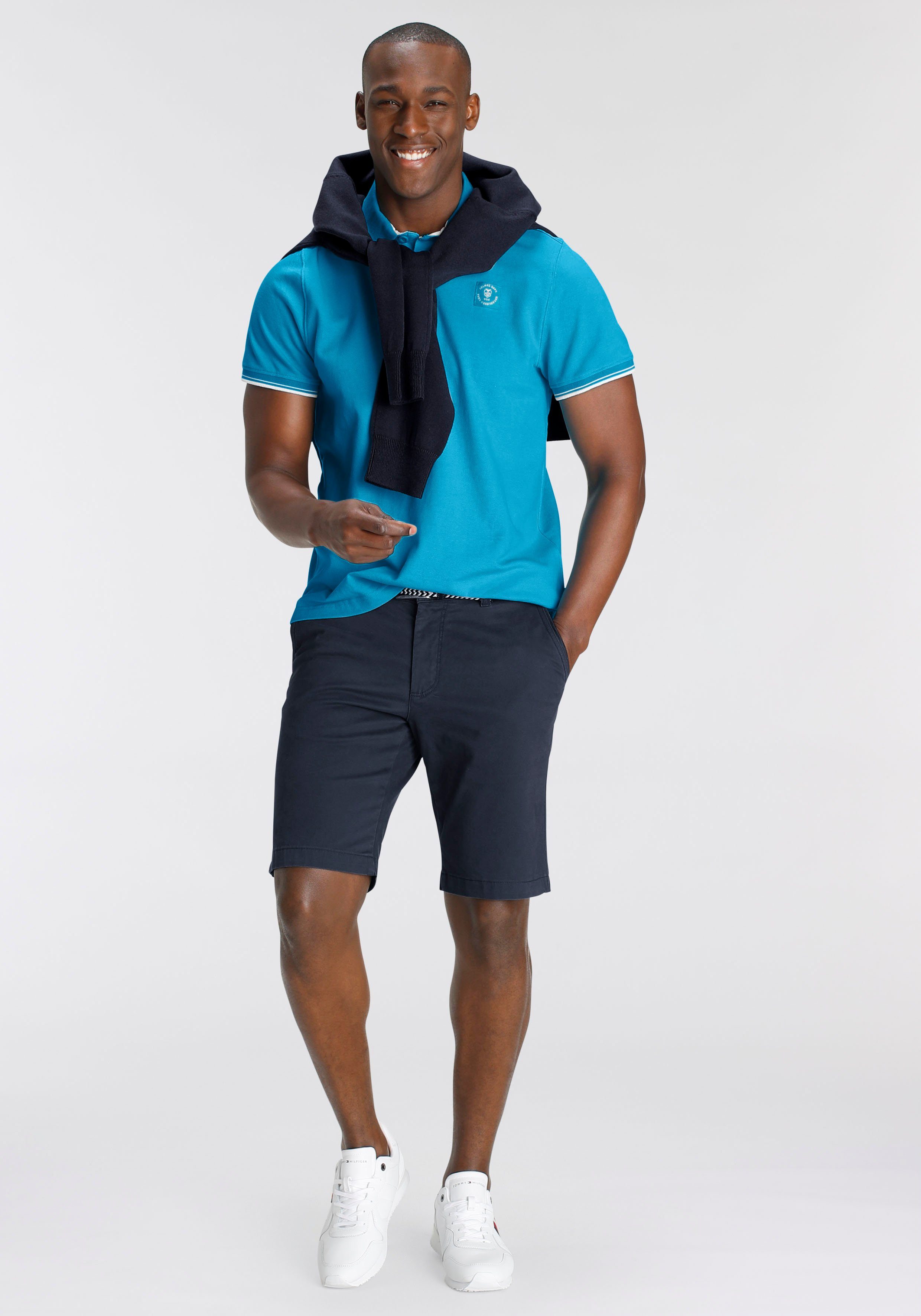 DELMAO Poloshirt Korte mouwen, losse pasvorm, polokraag, voor tennis of golf