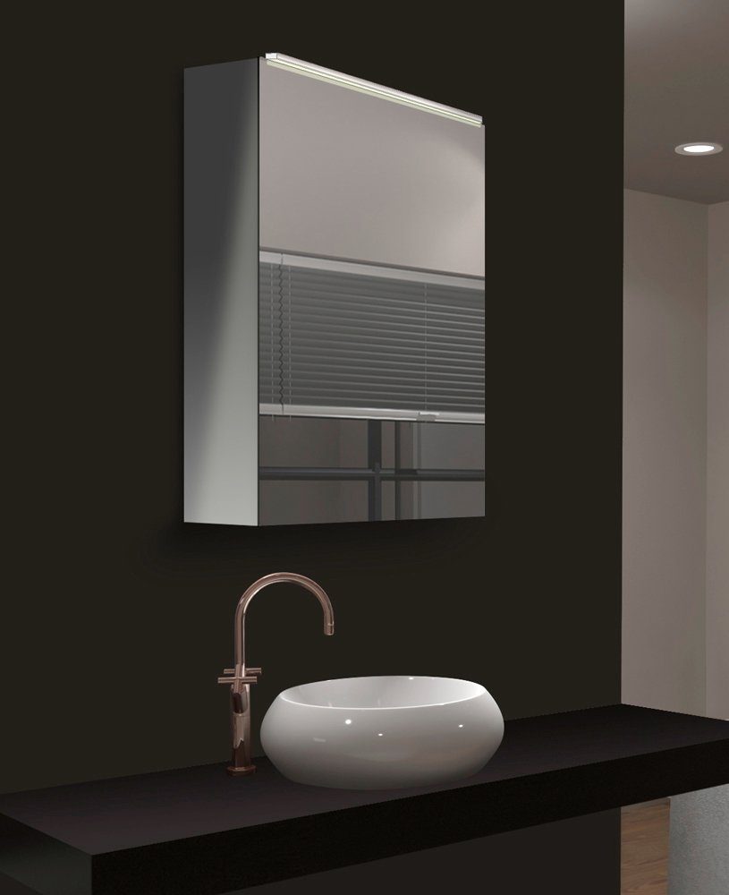 Talos Spiegelkast Silver Magic met ledverlichting, verschillende maten
