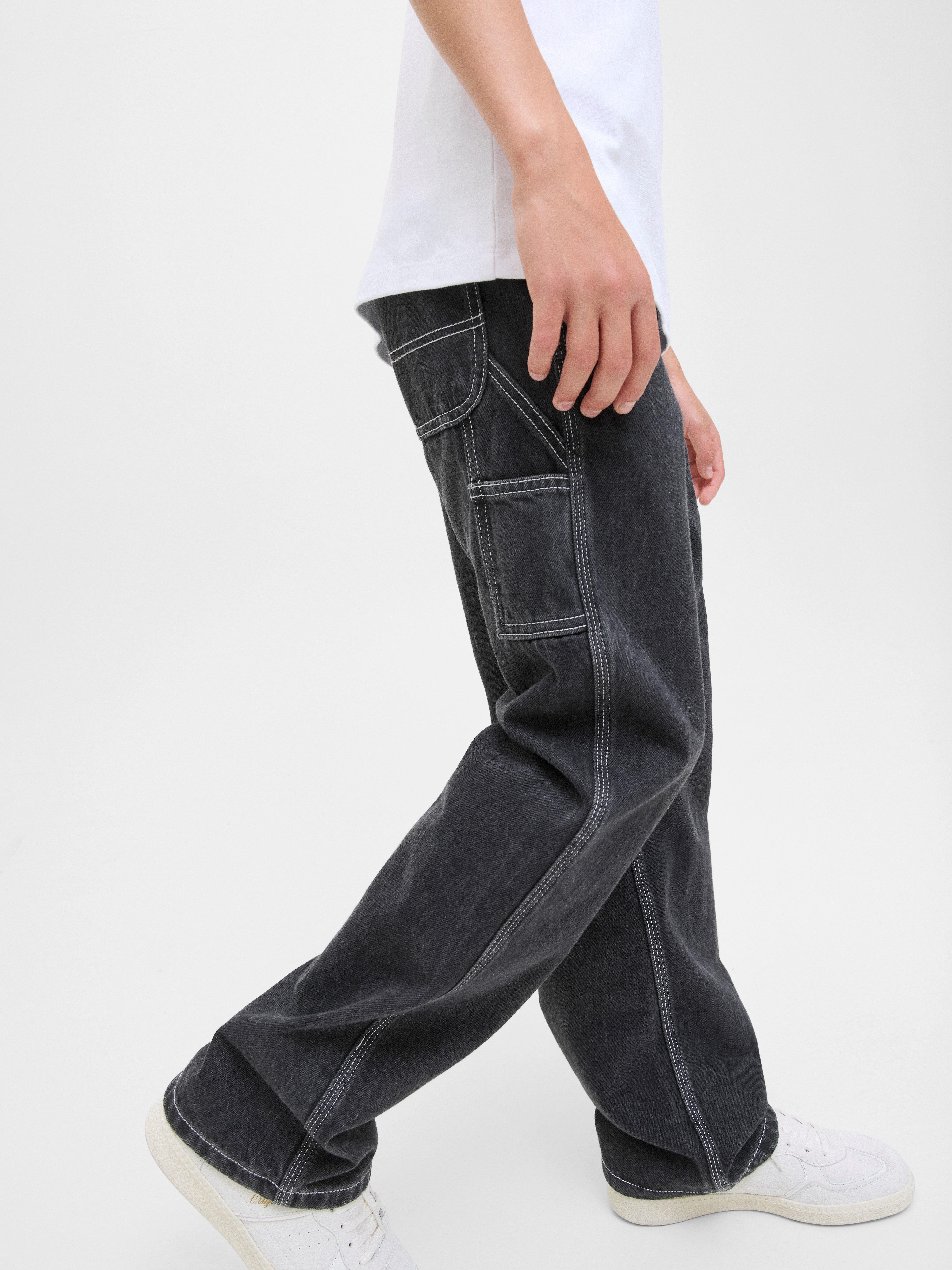 Jack & Jones Junior Relax fit jeans JJIALEX JJCARPENTER AKM 143 SN JNR