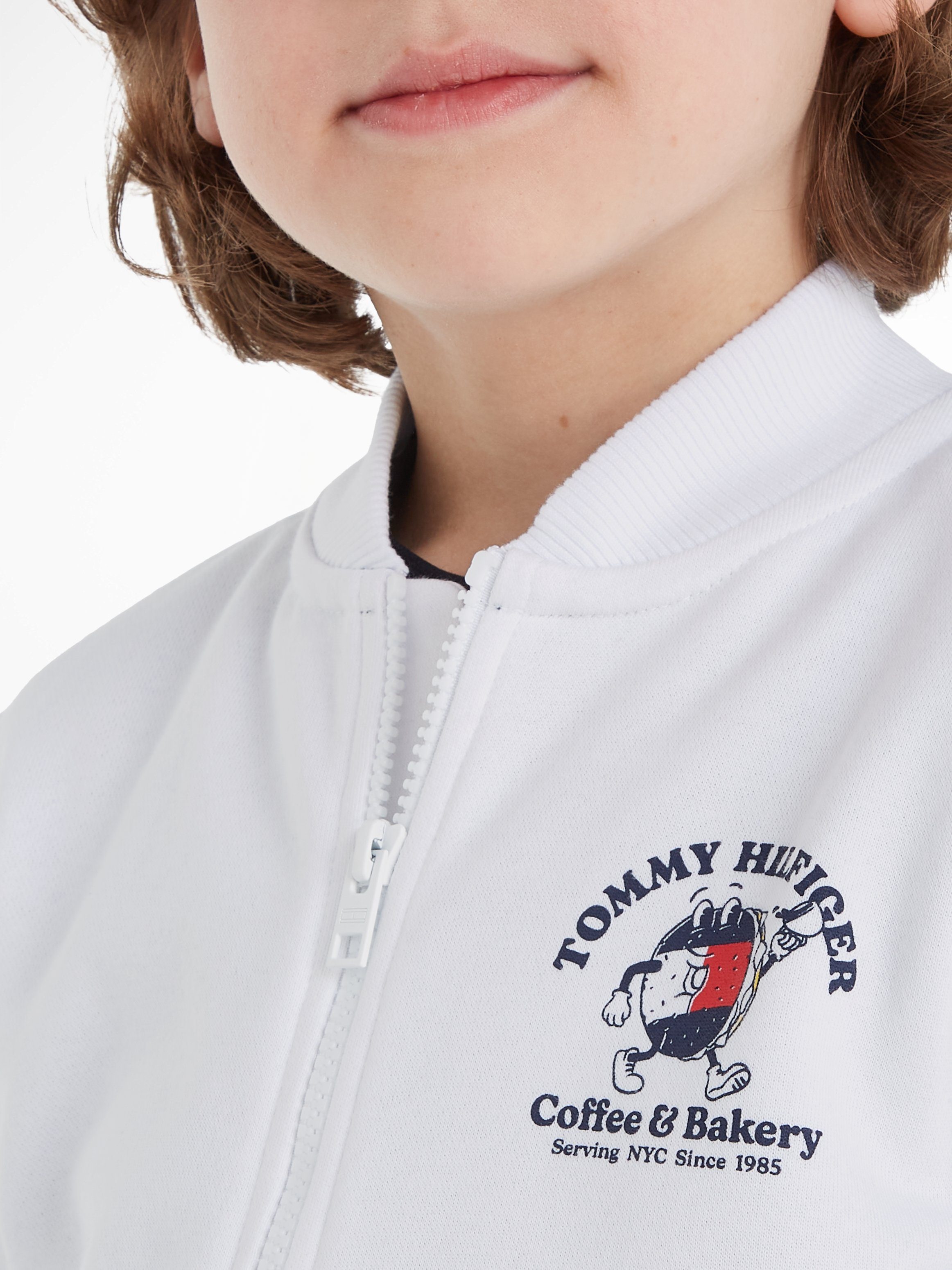 Tommy Hilfiger Sweatshirt TOMMY BAGELS FULL ZIP SWEATSHIRT