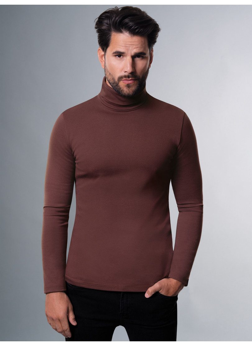 Trigema Colshirt T-shirt (1-delig)