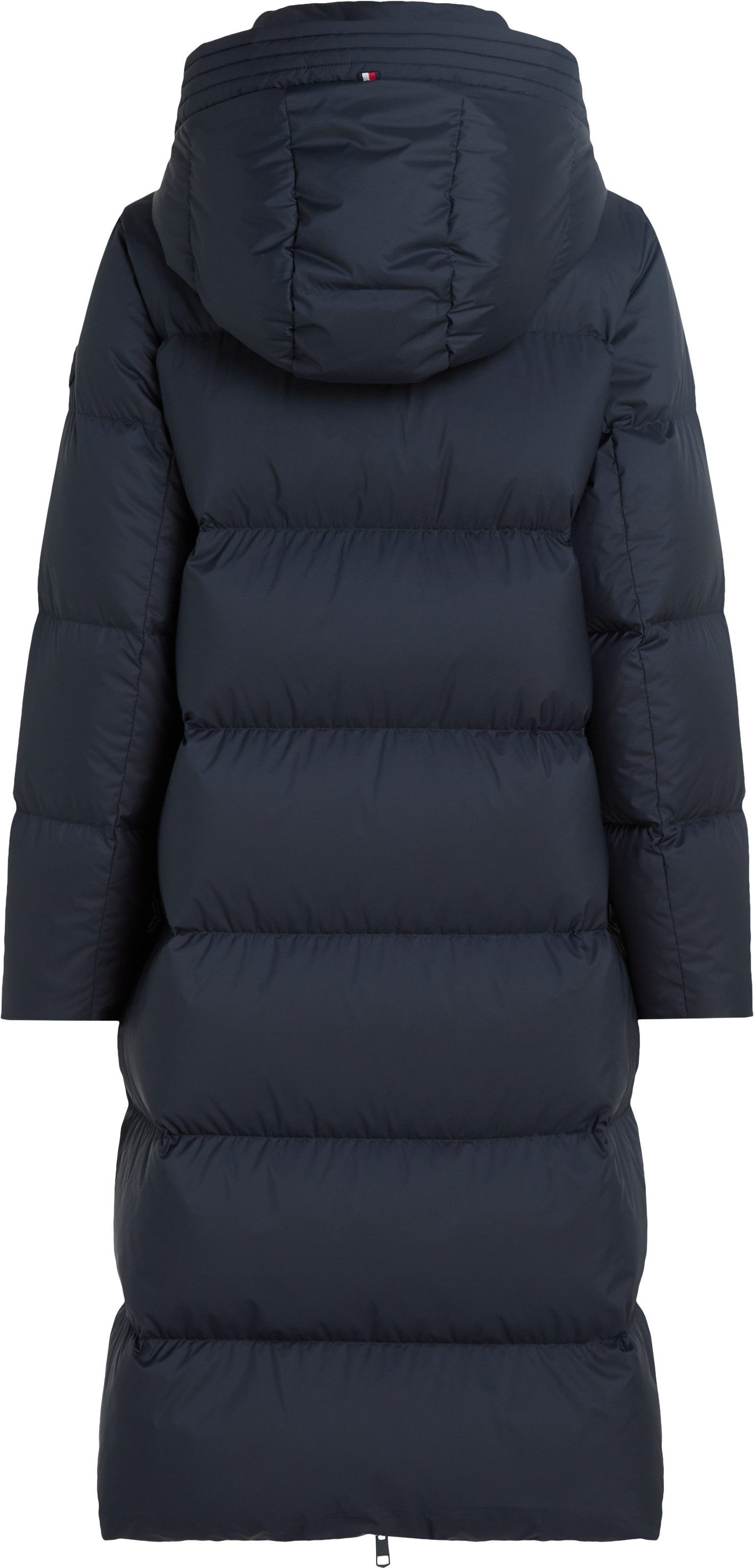 Tommy Hilfiger Lange jas met gestempeld logo