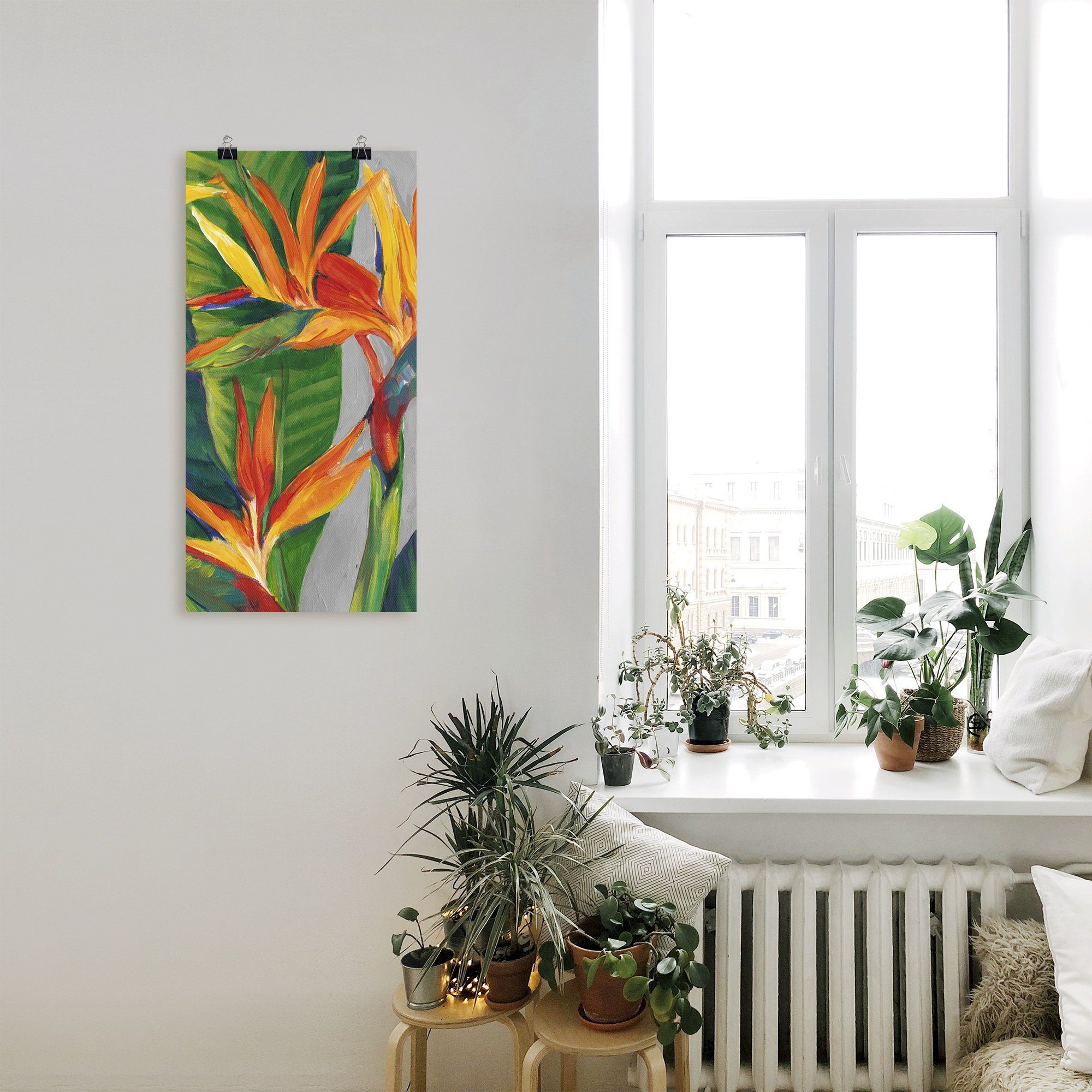 Artland Artprint Paradijsvogel II als artprint van aluminium, artprint voor buiten, artprint op linnen, poster in verschillende maten. maten