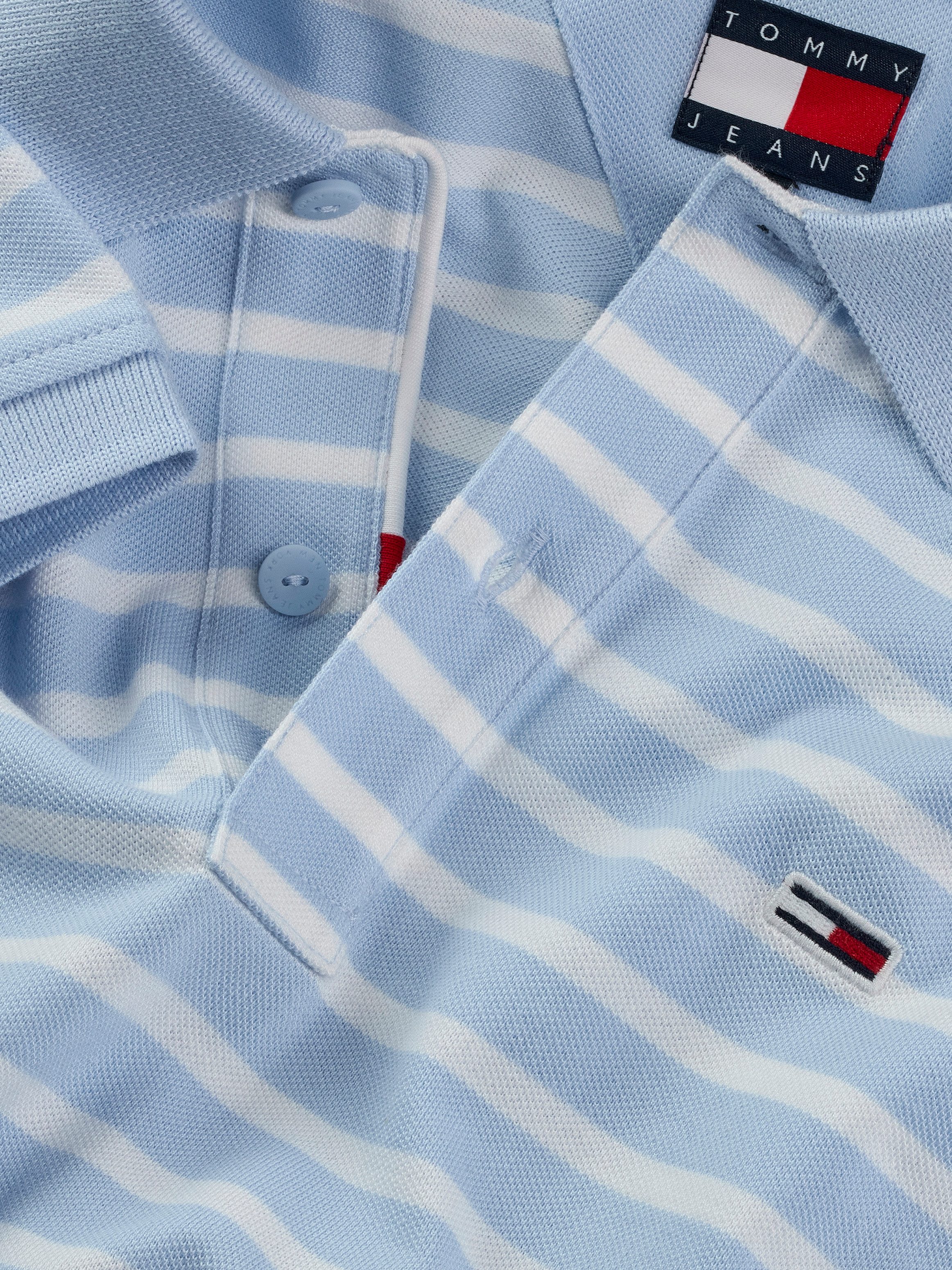 TOMMY JEANS Poloshirt TJM SLIM PLACKET POLO EXT