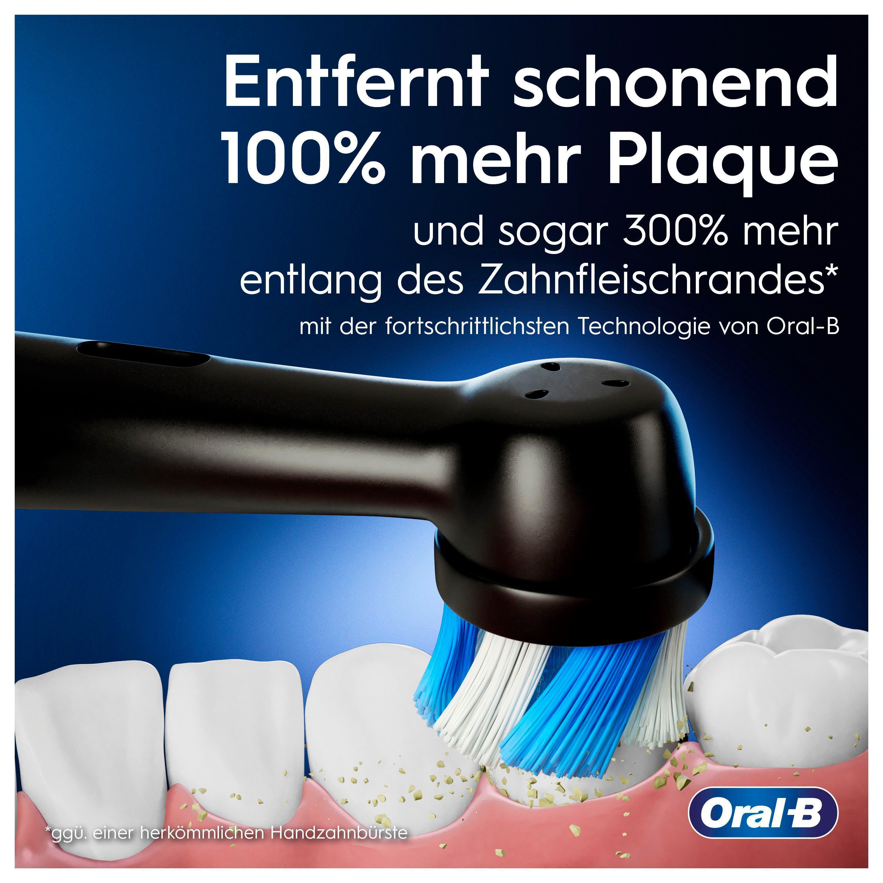 Oral B Elektrische tandenborstel IO 9 met magneet-technologie, 7 poetsmodi, kleurendisplay & reisetui voor de lader