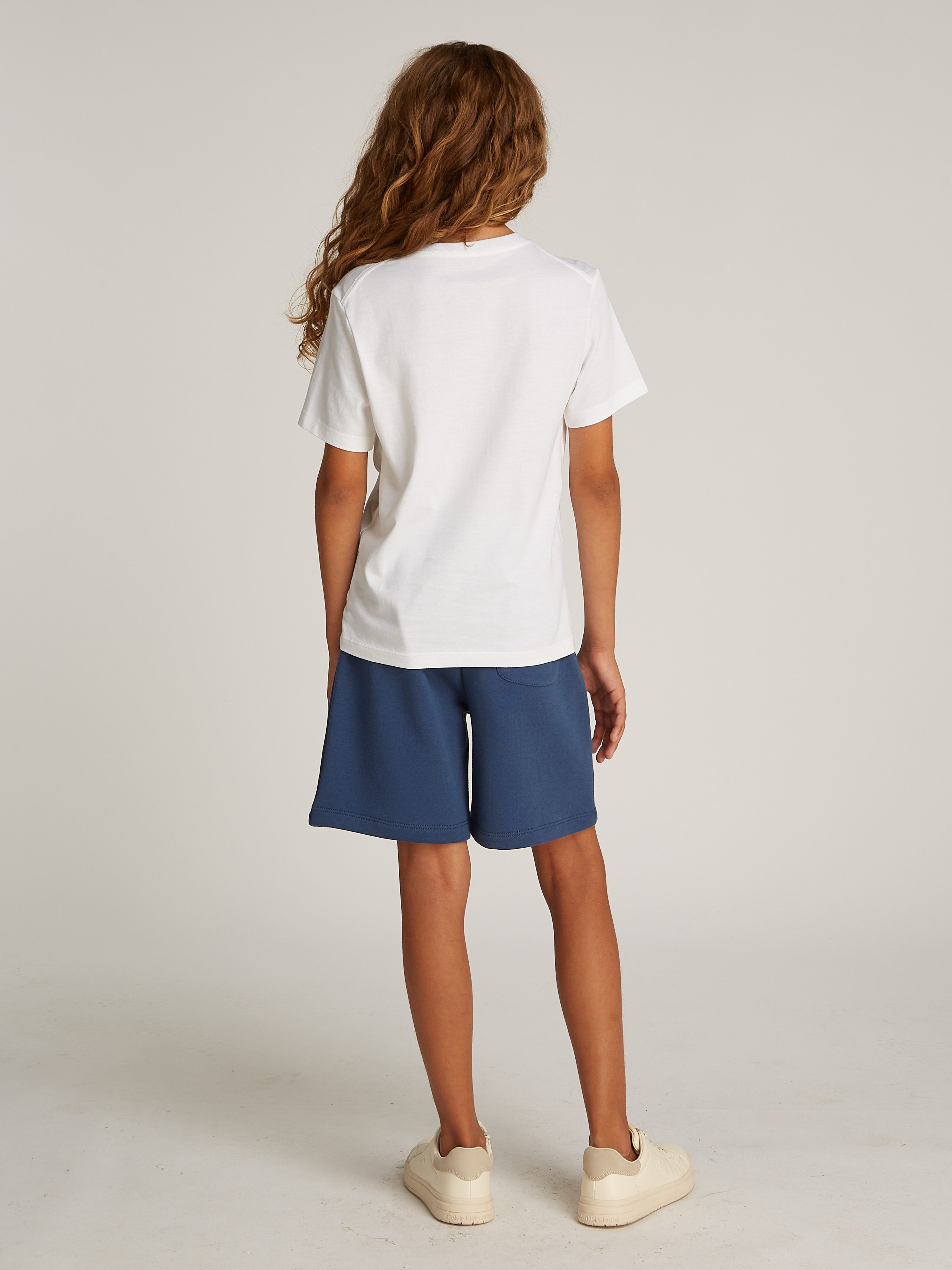 Calvin Klein T-shirt CHEST Inst.Logo Ss T-Shirt voor kinderen tot 16 jaar en met logo-opdruk