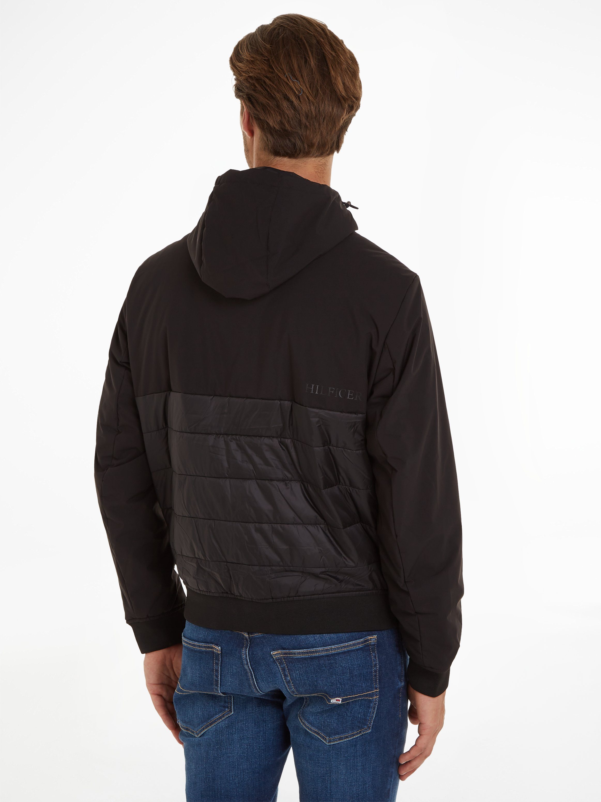 Tommy Hilfiger Gewatteerde jas CL MIX MEDIA HOODED JACKET