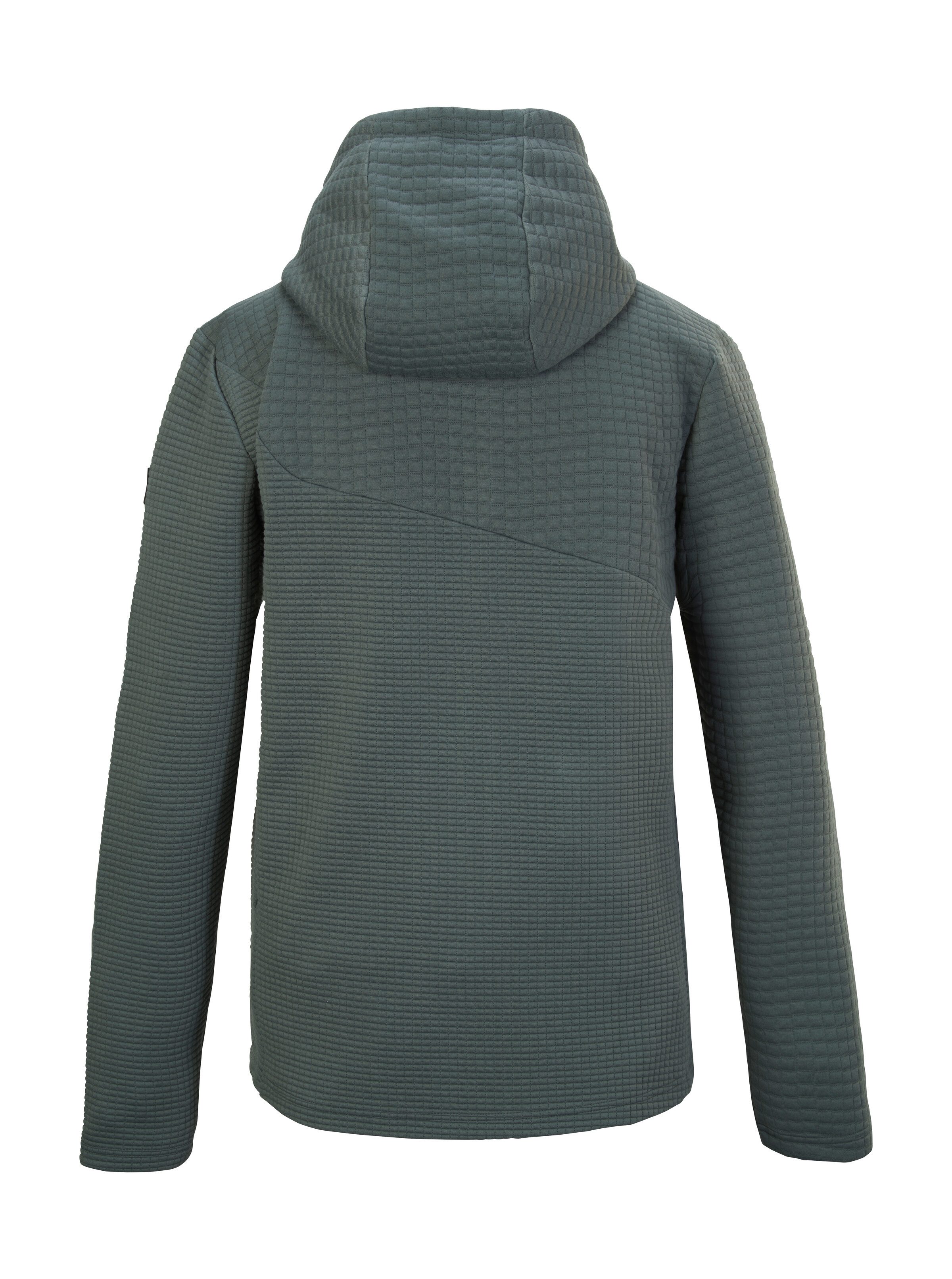 Killtec Vest KOS 123 MN FLX JCKT Heren powerstretchjack met capuchon, hoog draagcomfort