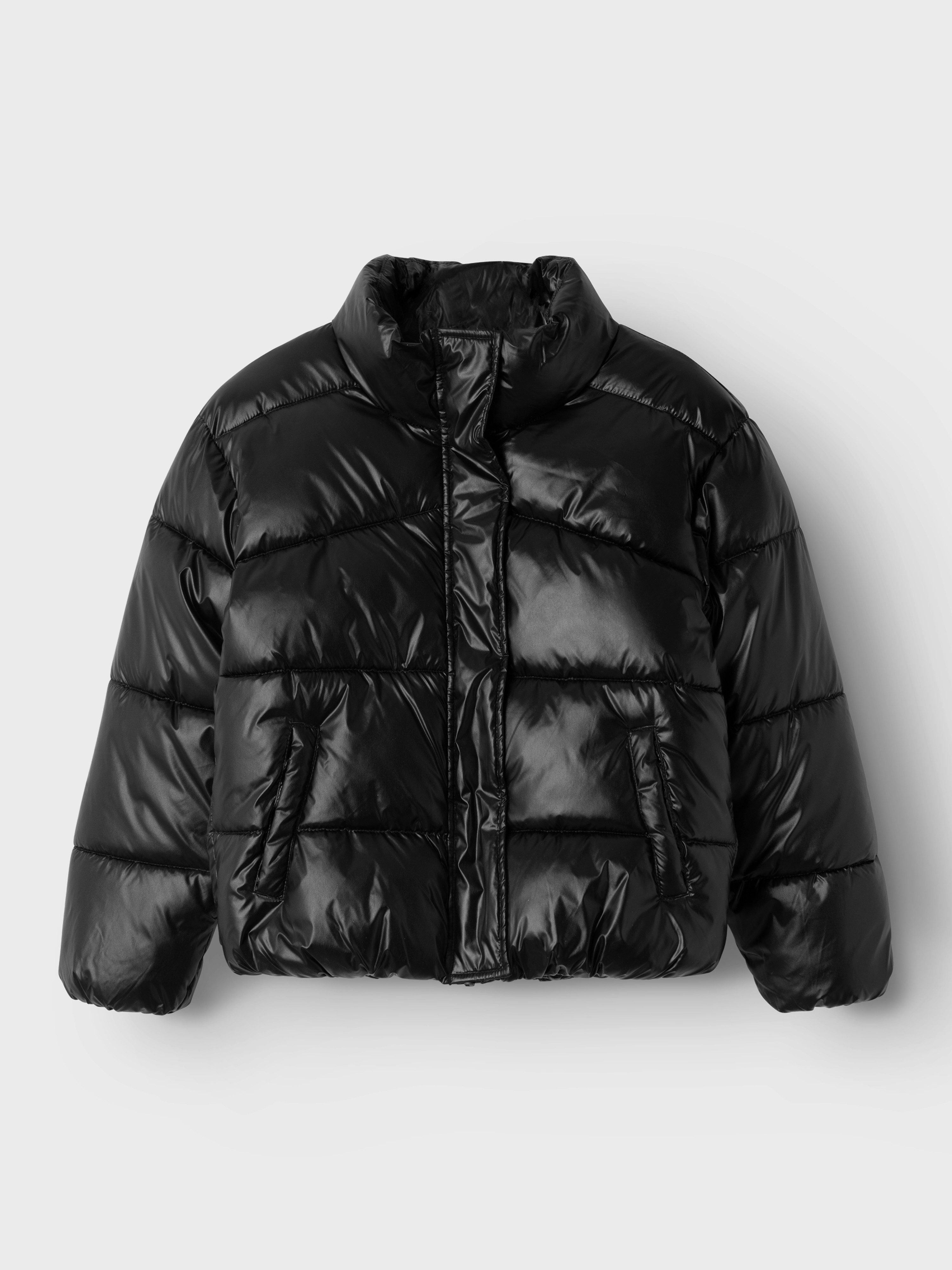 Name It Gewatteerde jas NKFMONNA PUFFER JACKET1 met decoratieve en reflecterende details