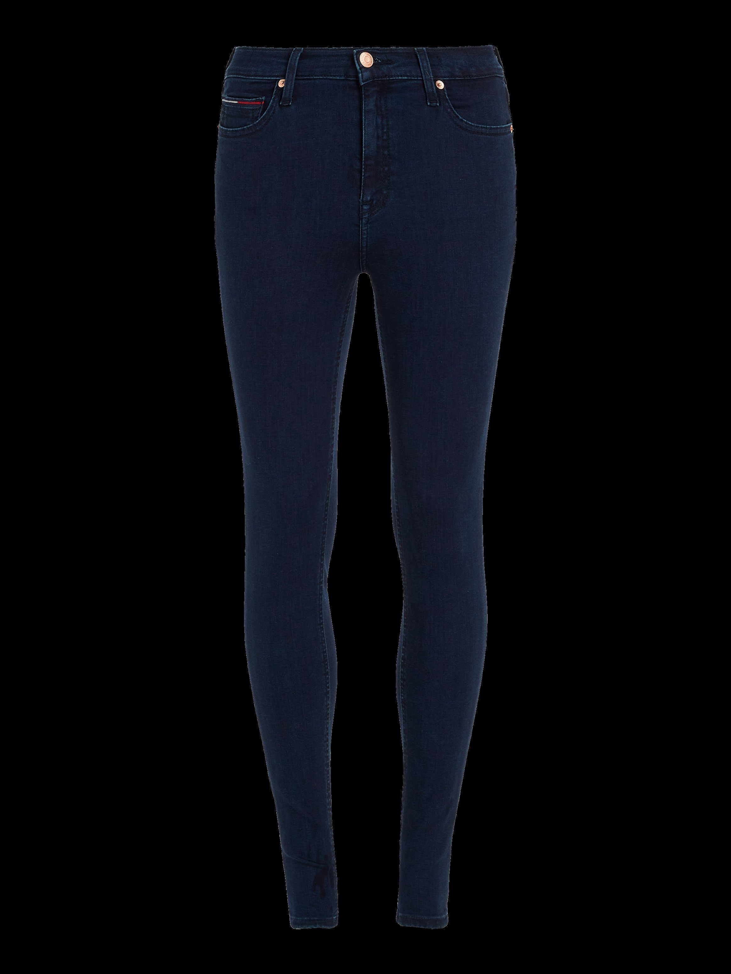 TOMMY JEANS Skinny fit jeans Nora Mid Rise Skinny Fit met tommy jeans-logobadge & borduursels