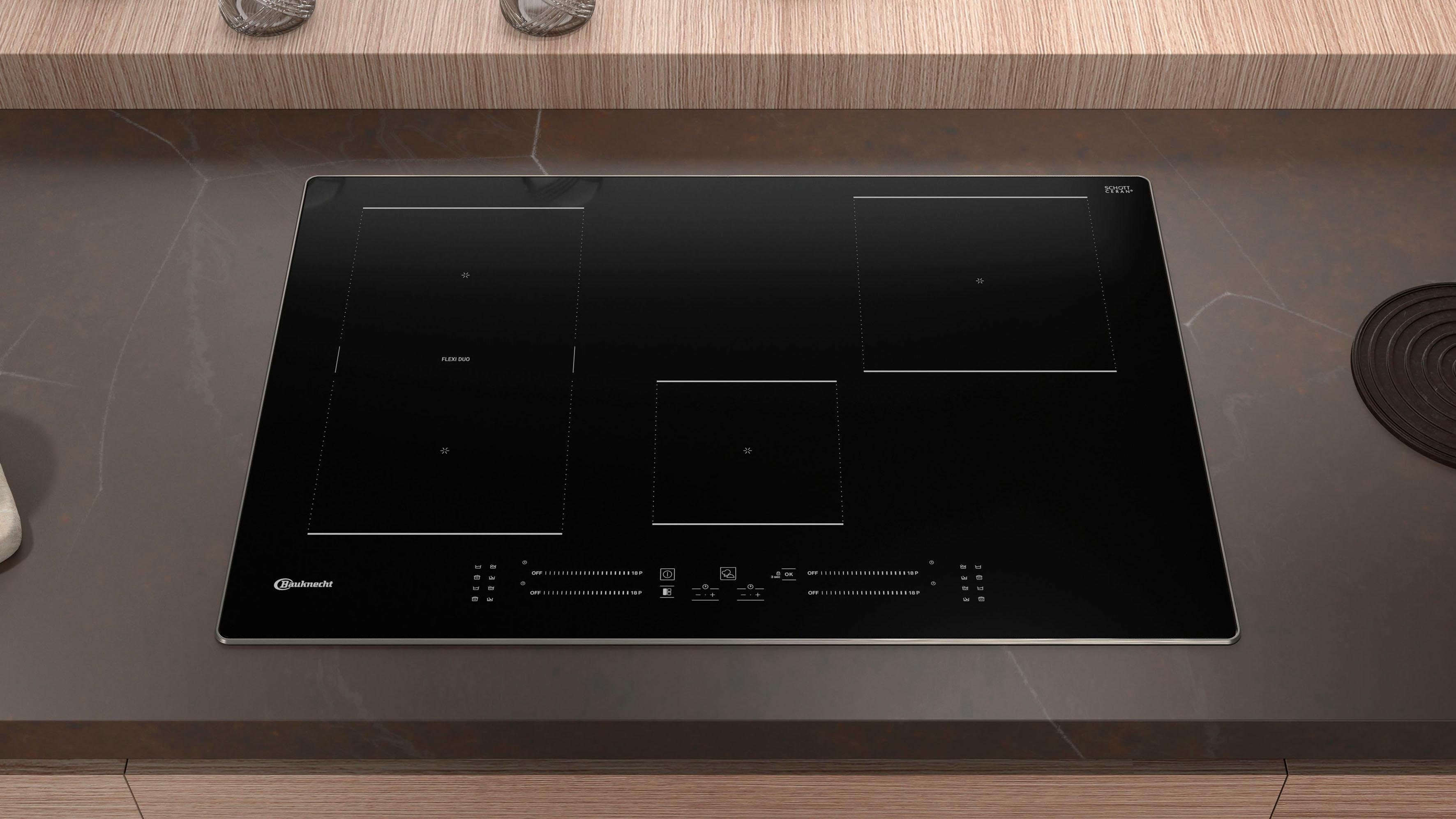 BAUKNECHT Flex-inductiekookplaat van SCHOTT CERAN® BS 2677C AL