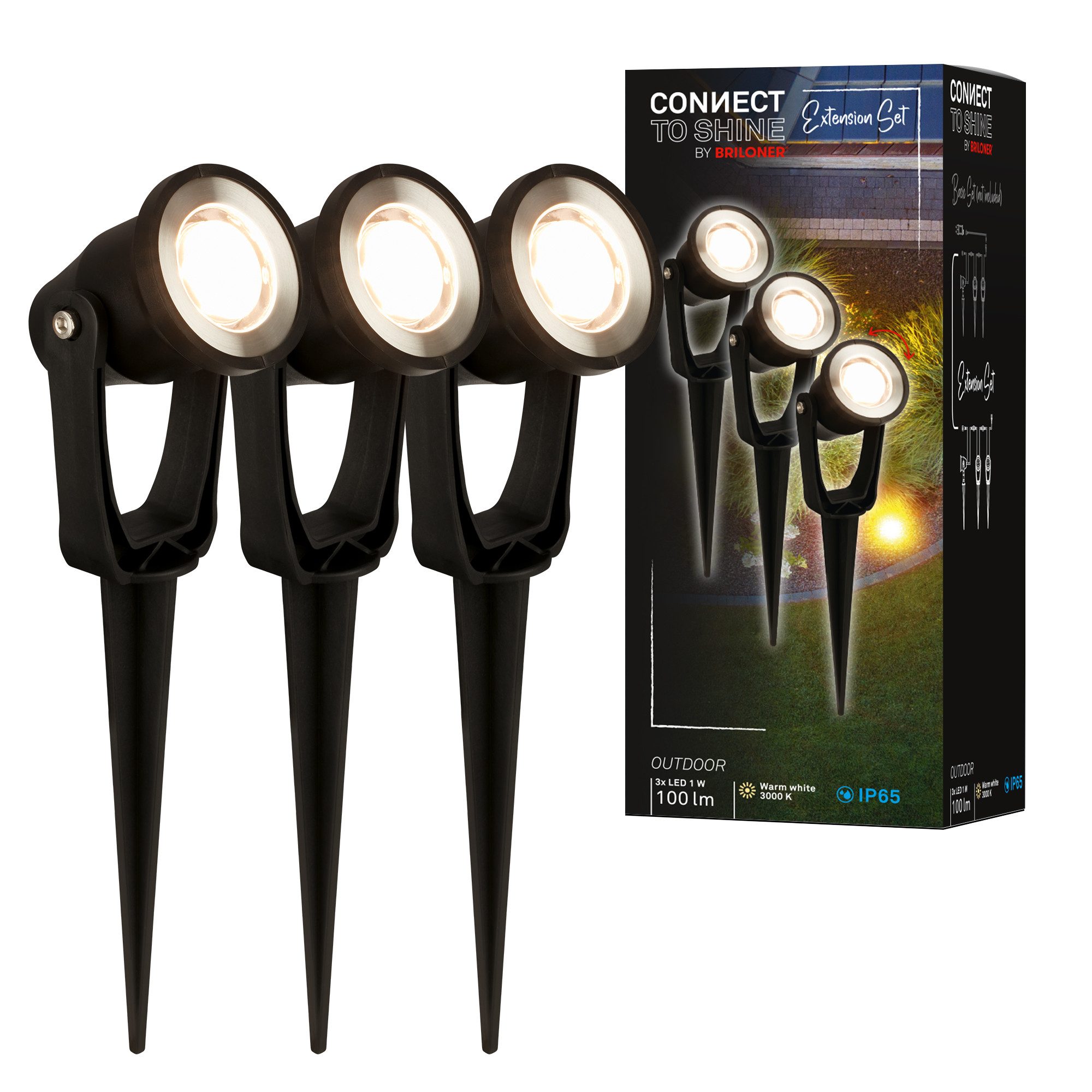 Briloner Leuchten Tuinlamp LILLIS Buitenlamp tuinlampen