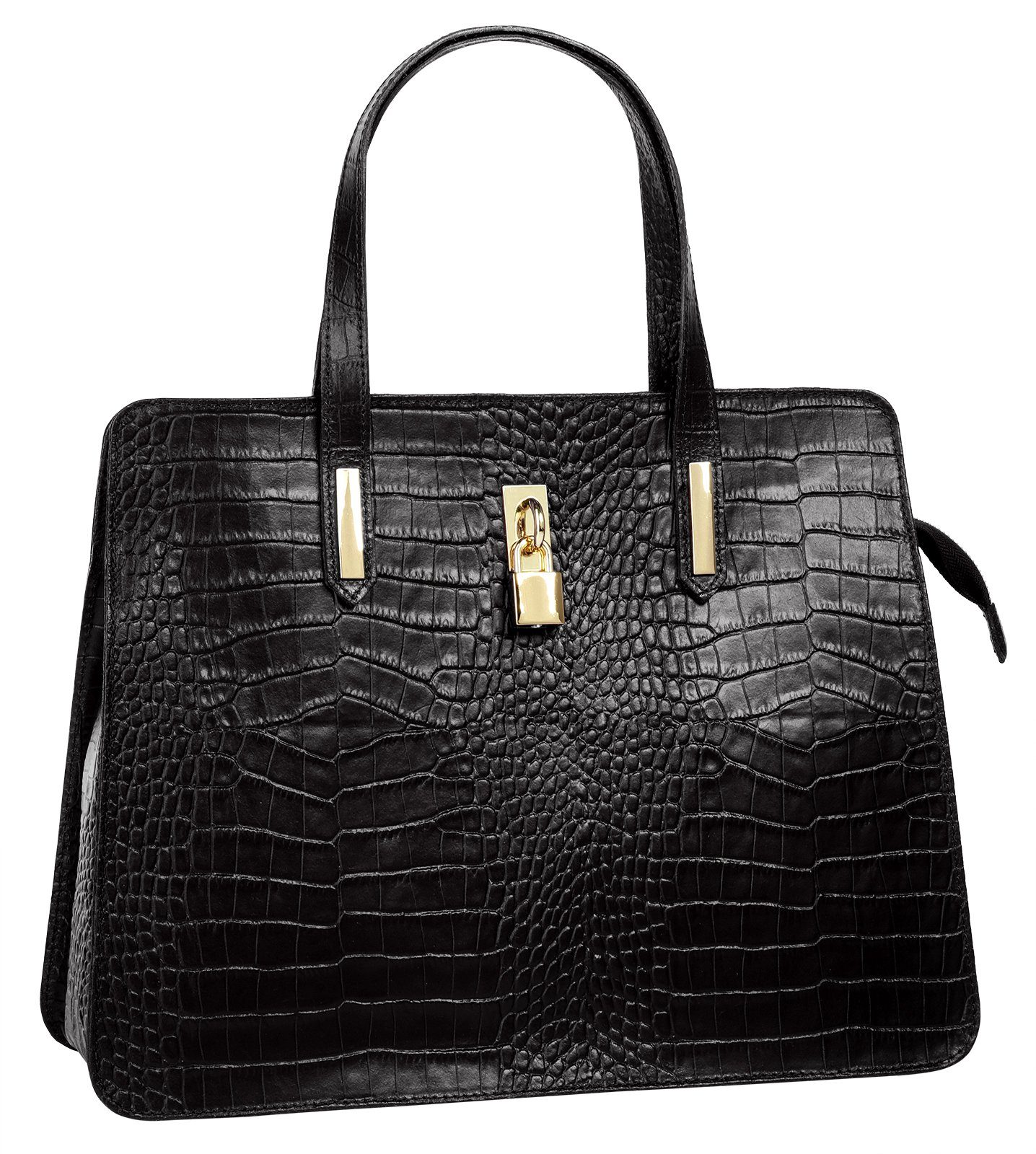 Cluty Tas echt leer, made in italy