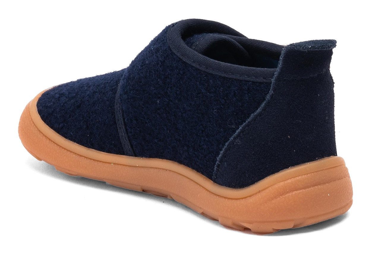 Bisgaard Barefootschoenen Barefoot basic Pantoffel met klittenband, maatsjabloon om te downloaden