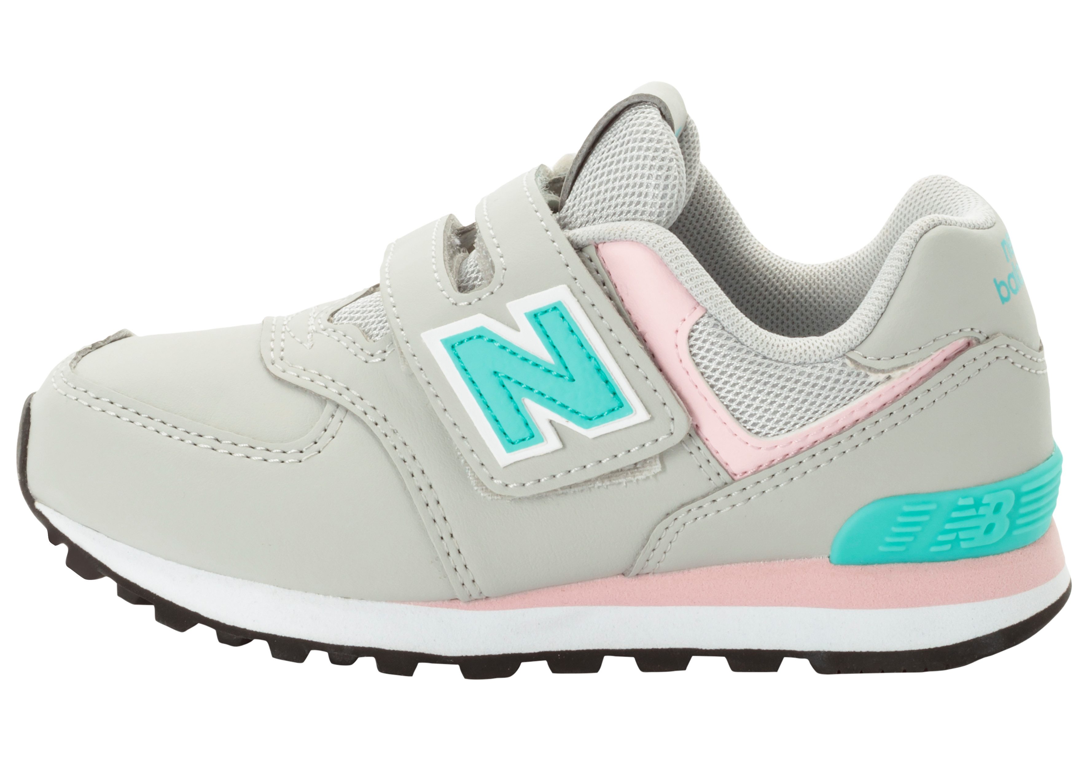 New Balance Sneakers U574 "Evergreen" met klittenbandsluiting