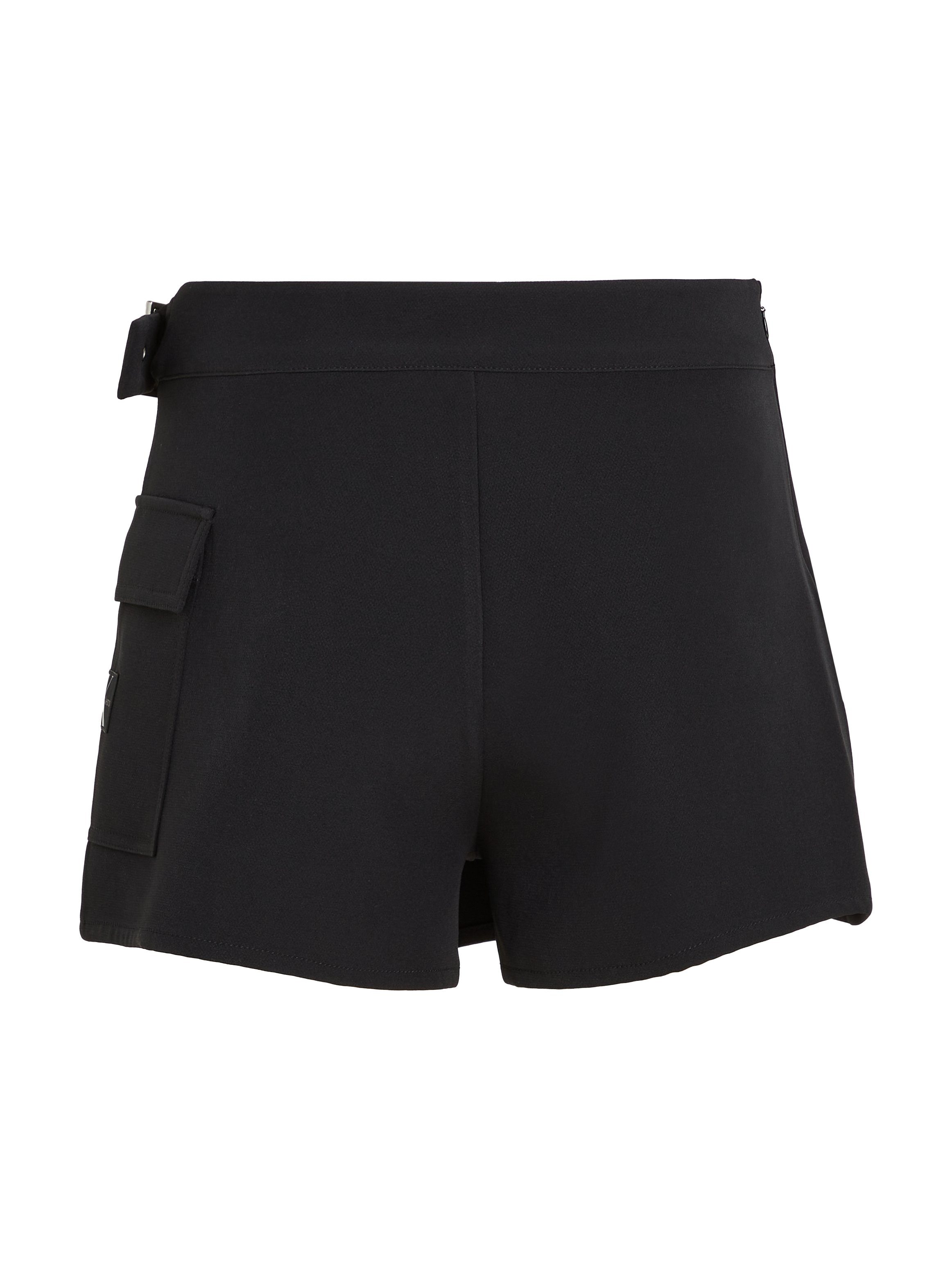 Calvin Klein Short BUCKLE WRAP MINI SKORT