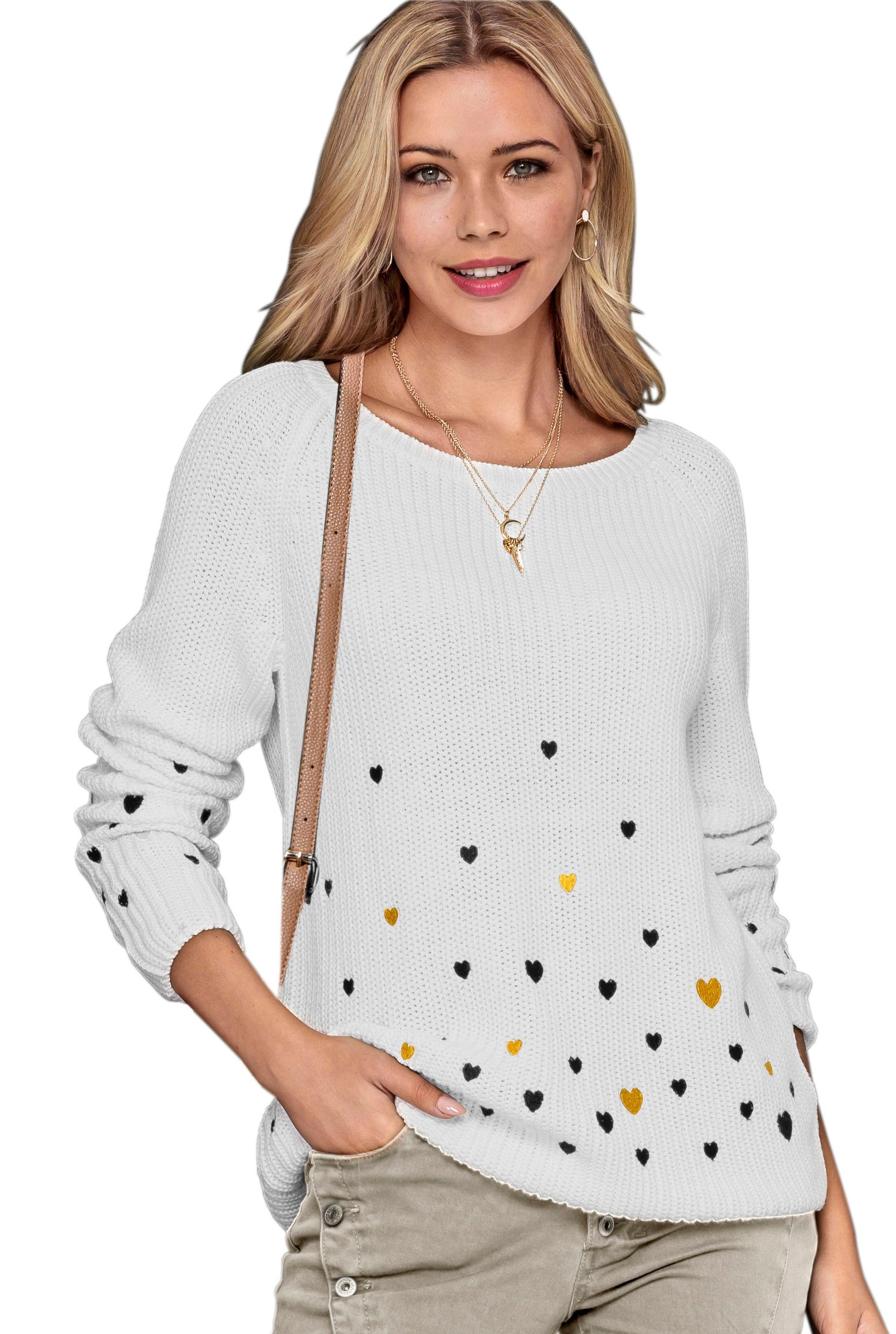 Classic Inspirationen gebreide trui online shoppen | OTTO Koop Inspirationen Classic Inspirationen trui met lichte