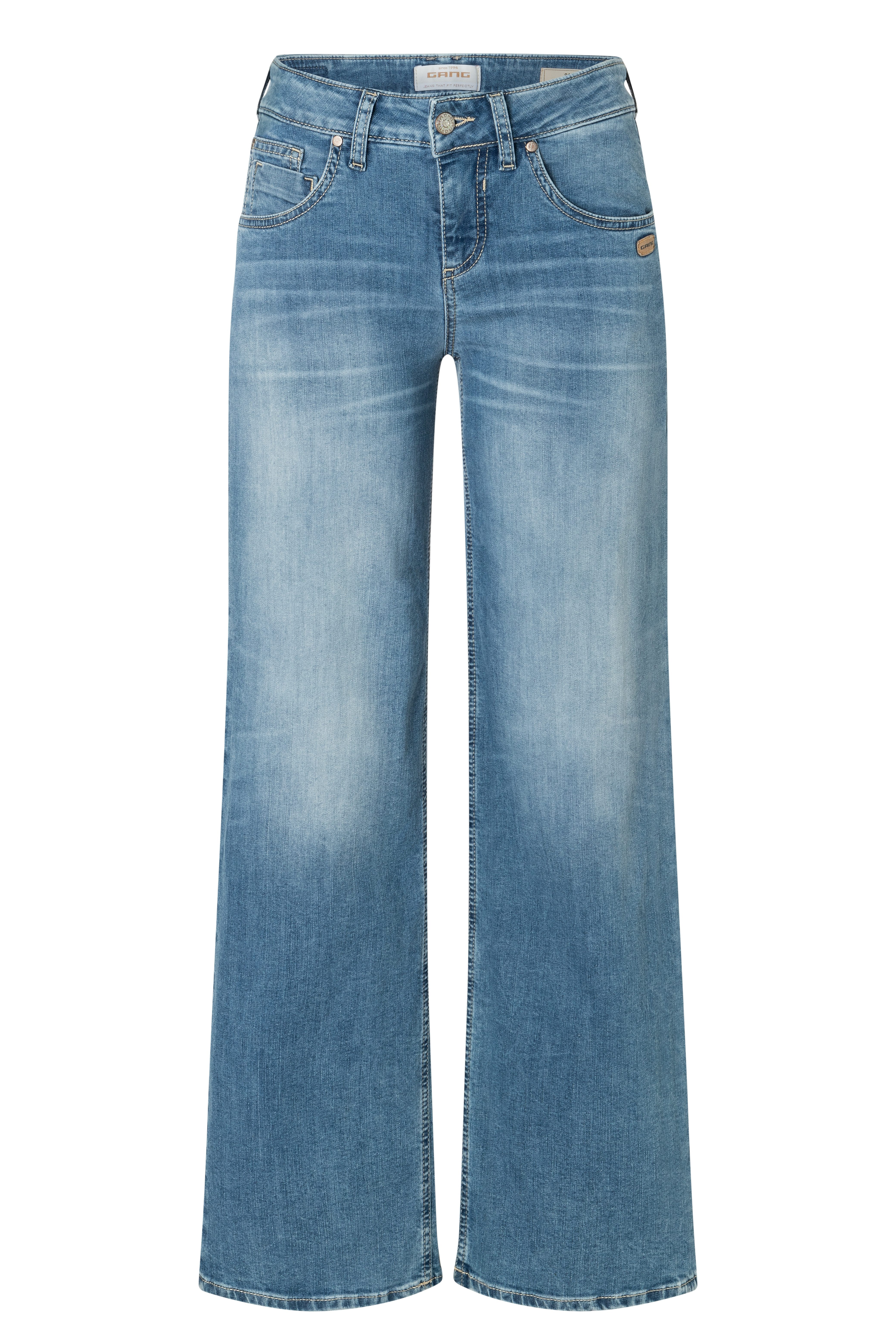 GANG Straight jeans 94RIVER met extra kleine achterzak