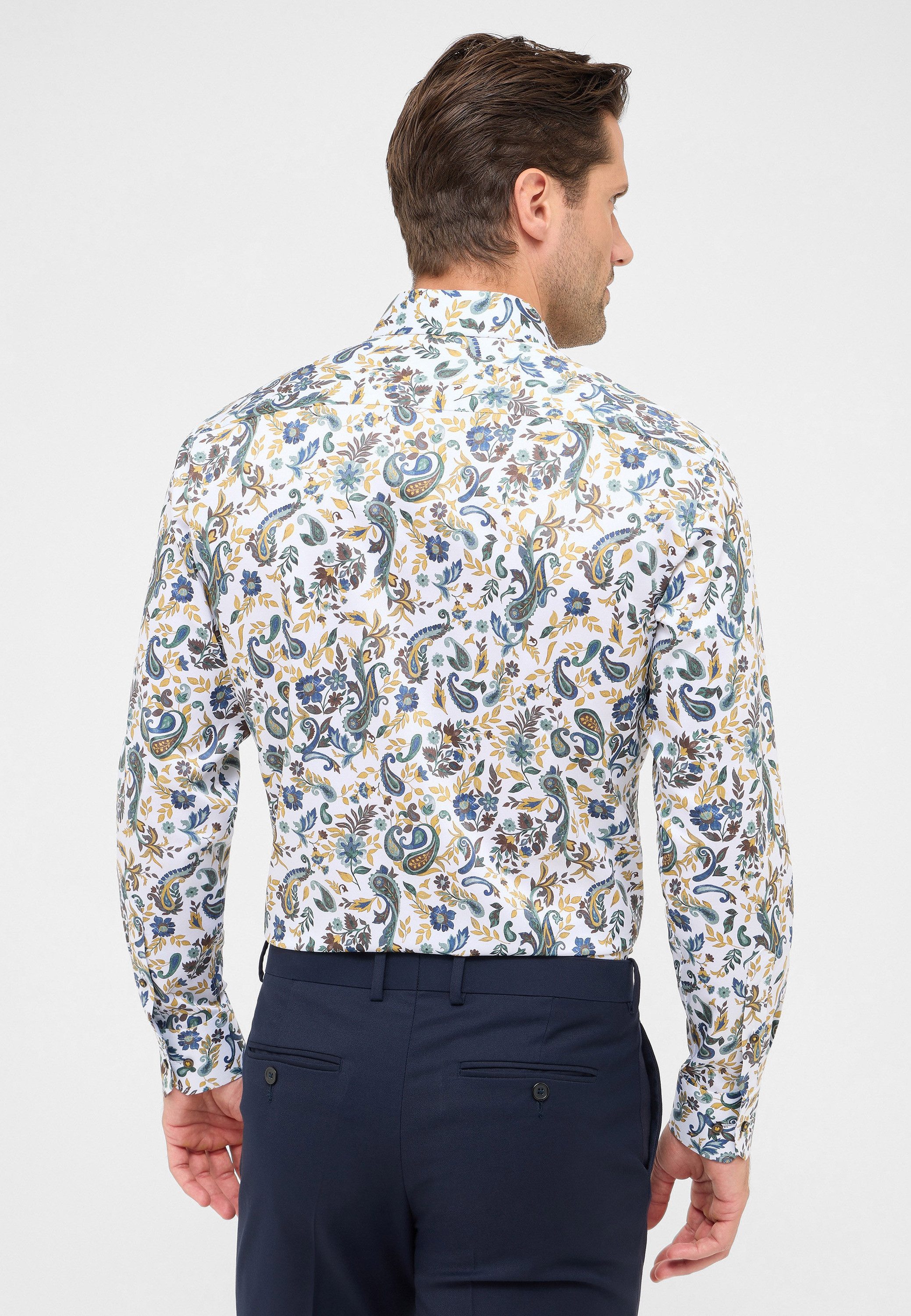 Eterna Overhemd met lange mouwen MODERN FIT NON IRON (strijkvrij)