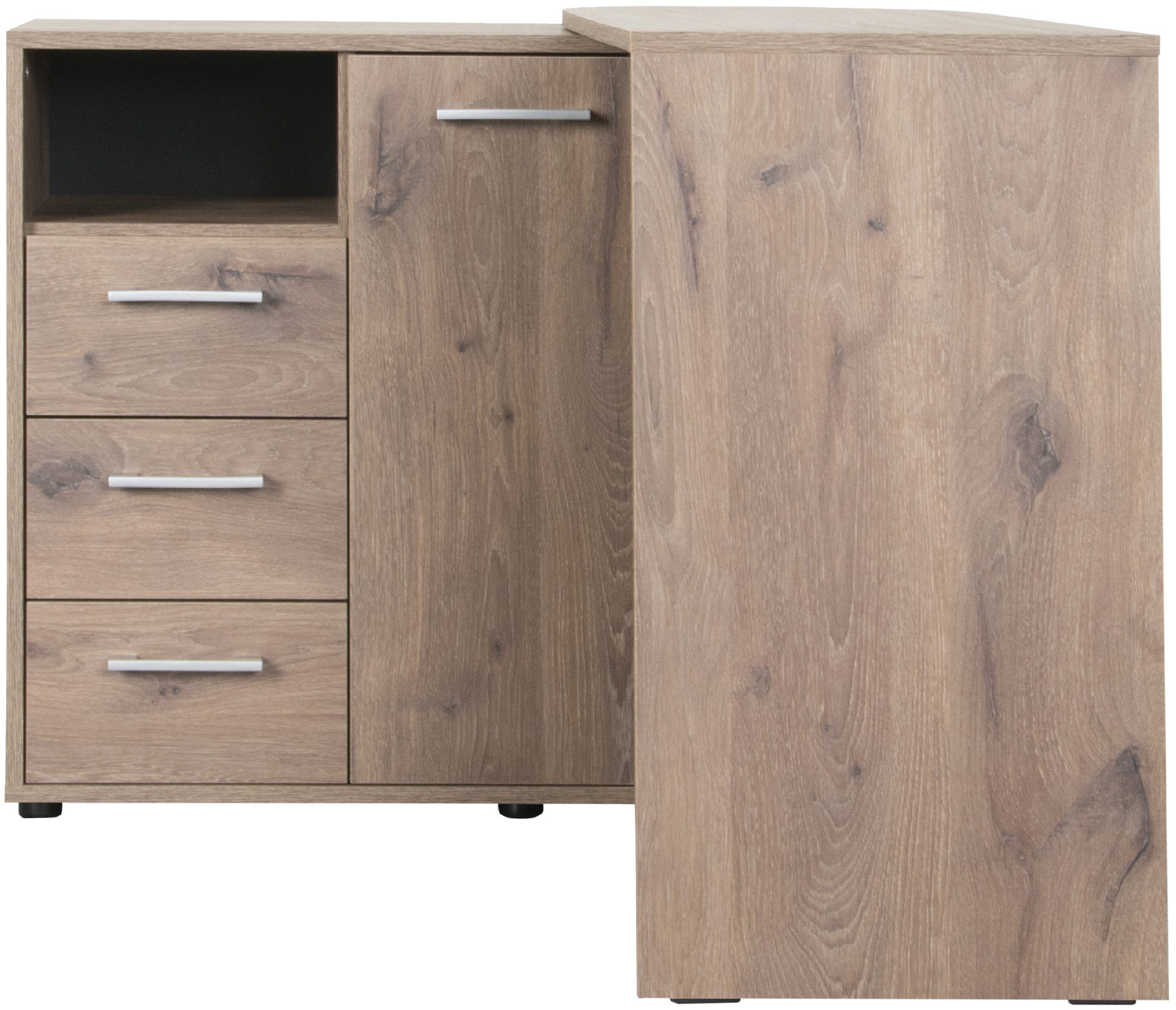 VOGL Möbelfabrik Bureau draaibaar tafelblad, ruimtebesparend, made in germany