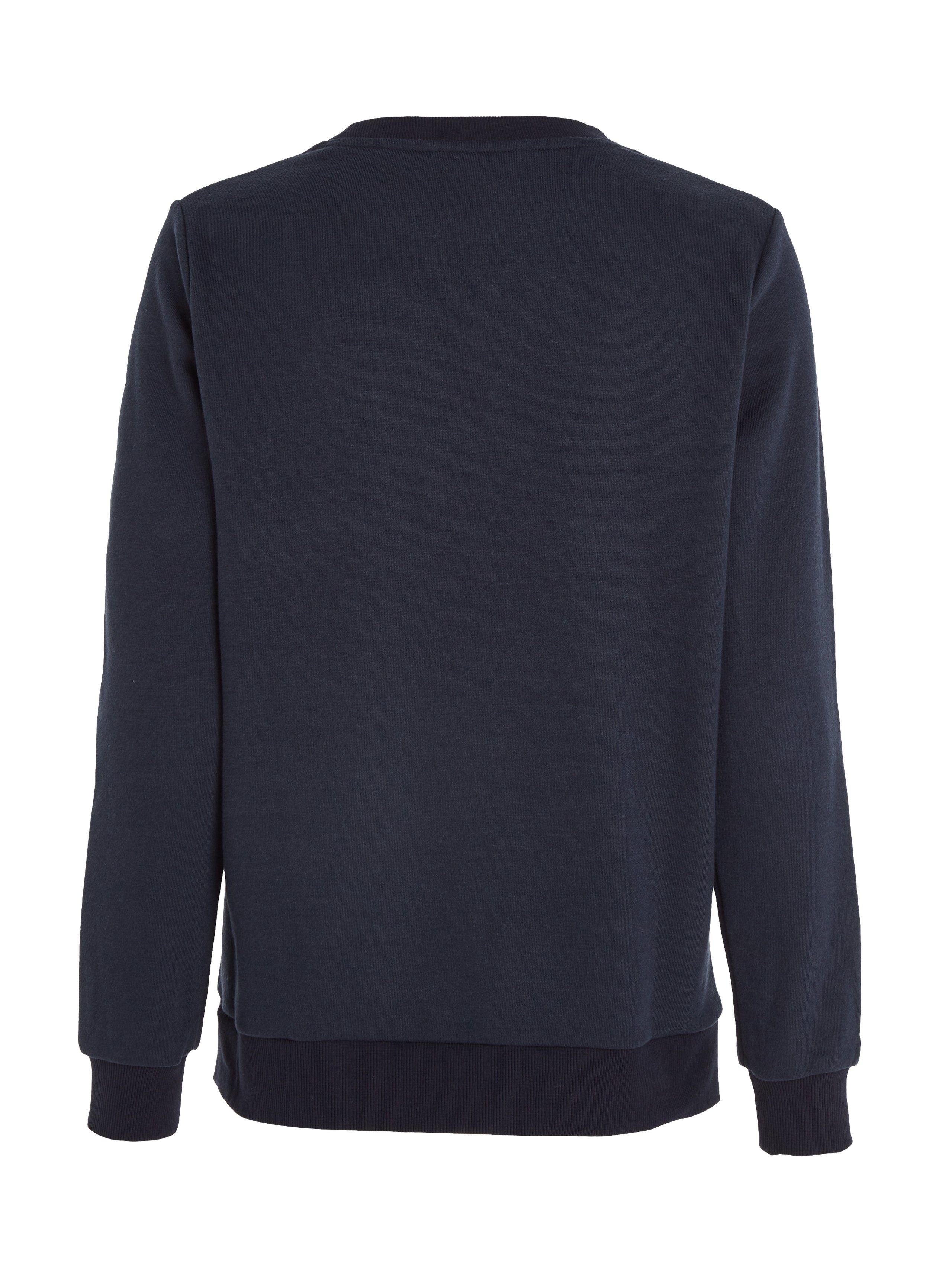 Tommy Hilfiger Underwear Trui met ronde hals TRACK TOP met merklabel
