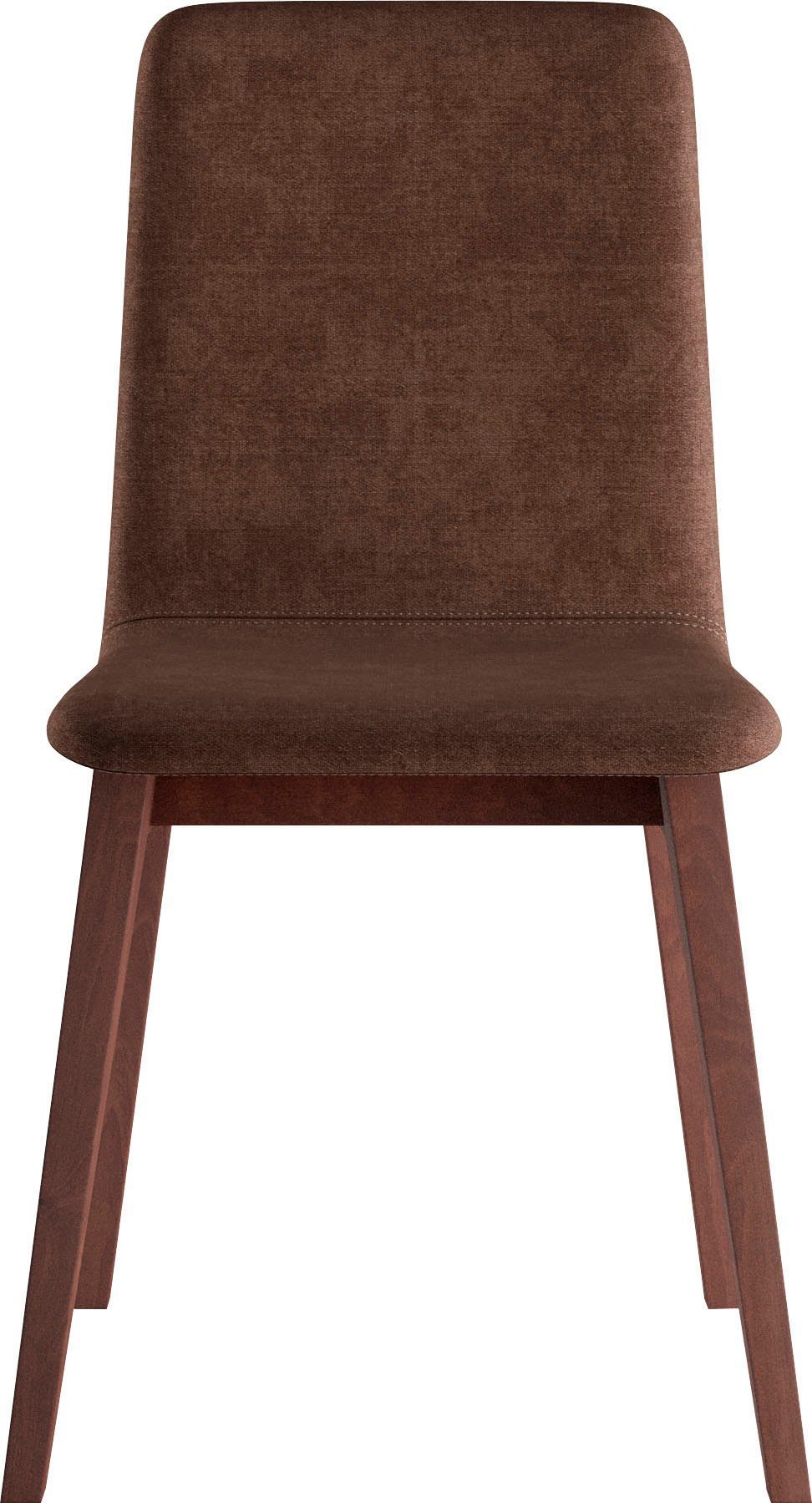 INOSIGN Stoel Sandy met verschillende stoelpootkleuren en kleurvarianten, zithoogte 47 cm (2 stuks)
