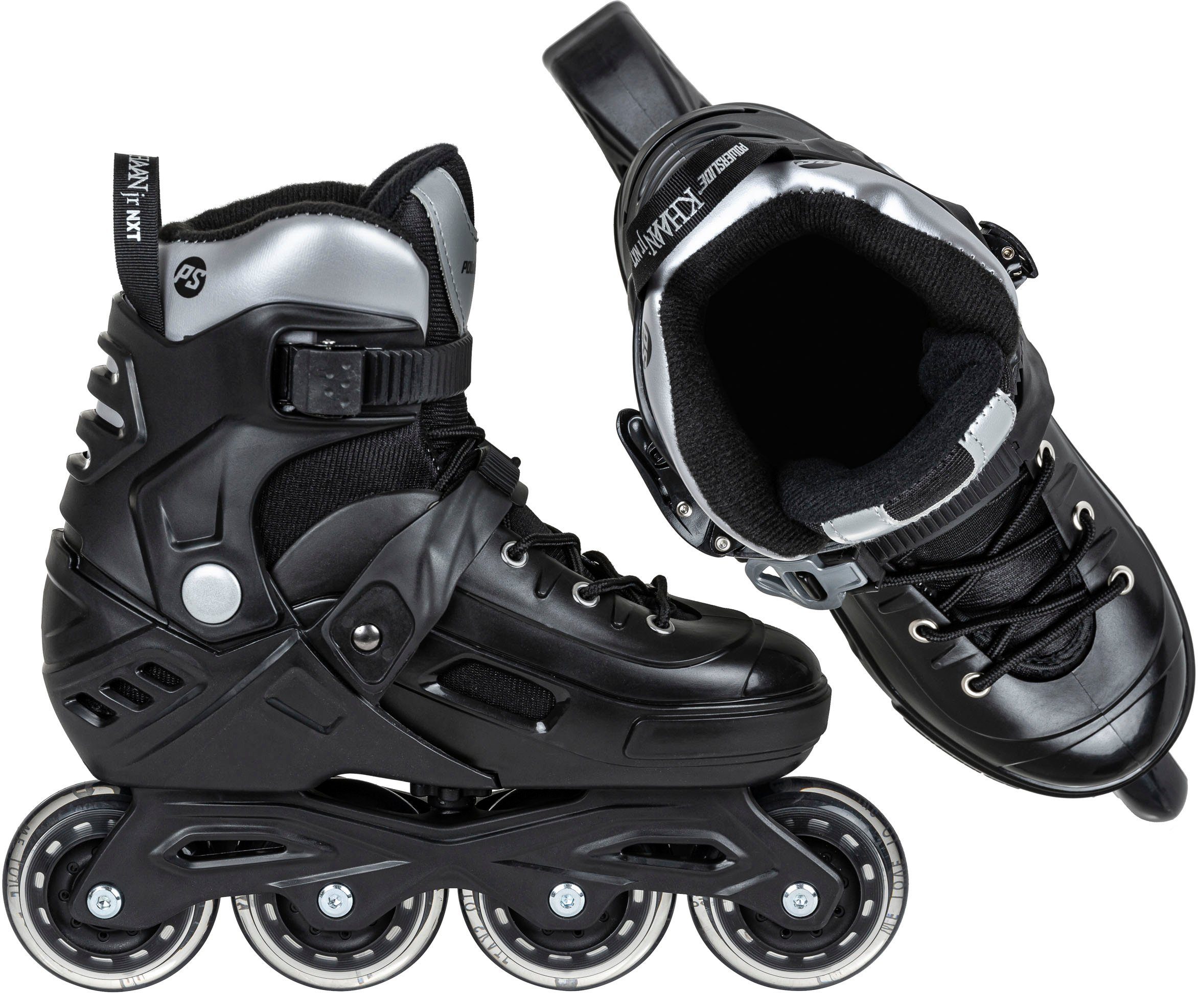 Powerslide Inlineskates Khaan Junior NXT Black adj.