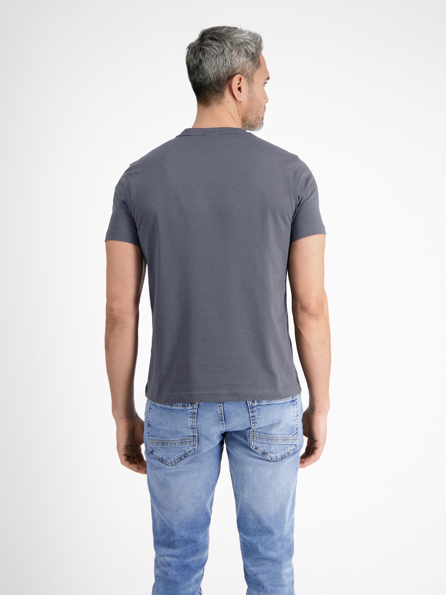 Lerros T-shirt LERROS klassiek ronde hals T-shirt